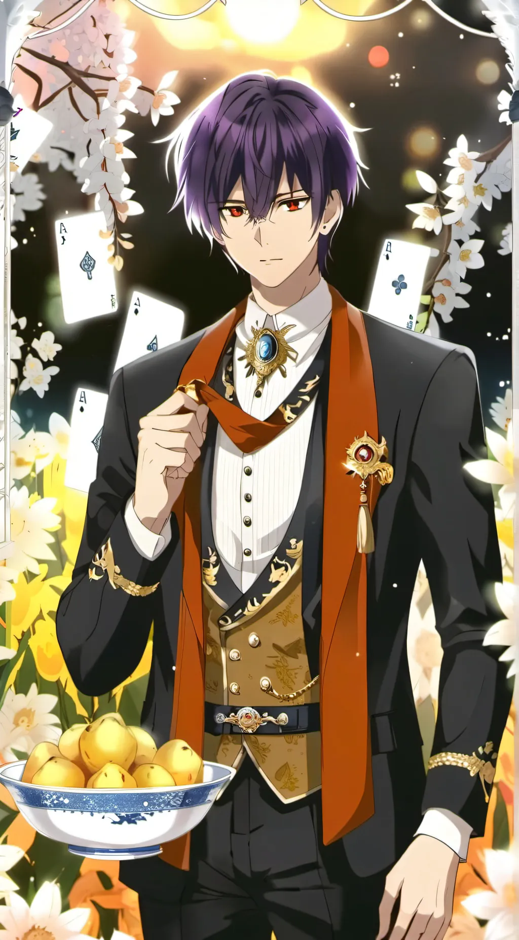 ai character: Arnold hein background