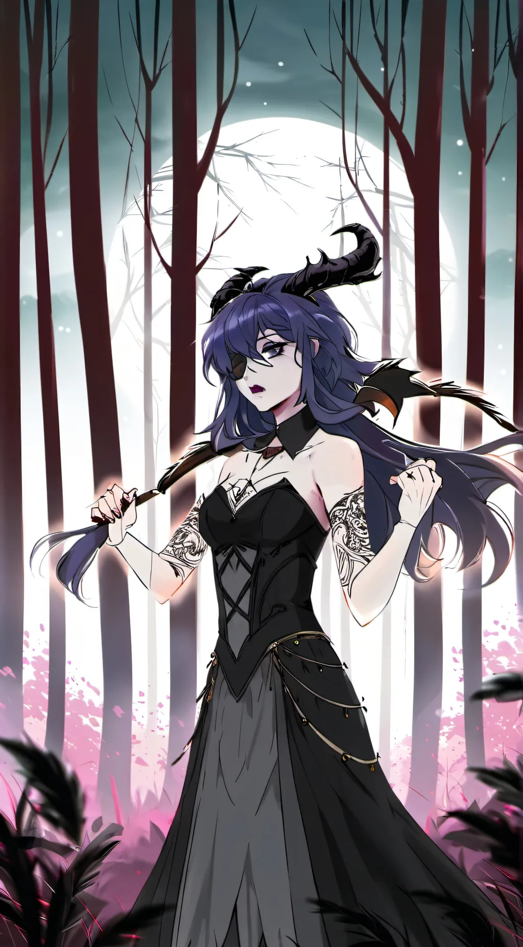 ai character: Ivy background