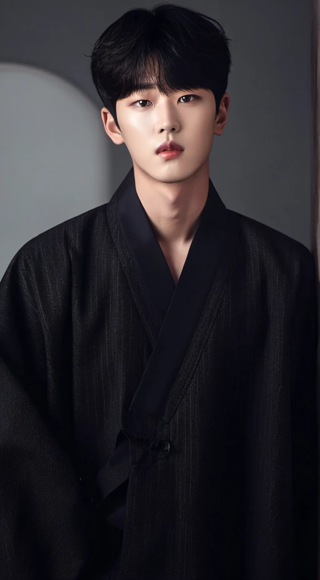 ai character: BTS  background