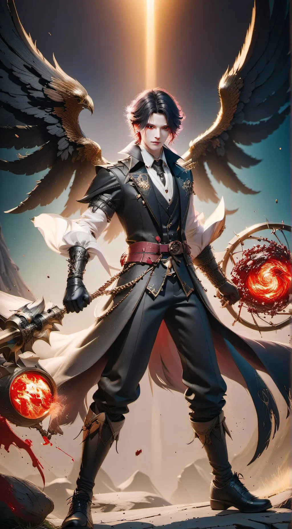 ai character: Davison background