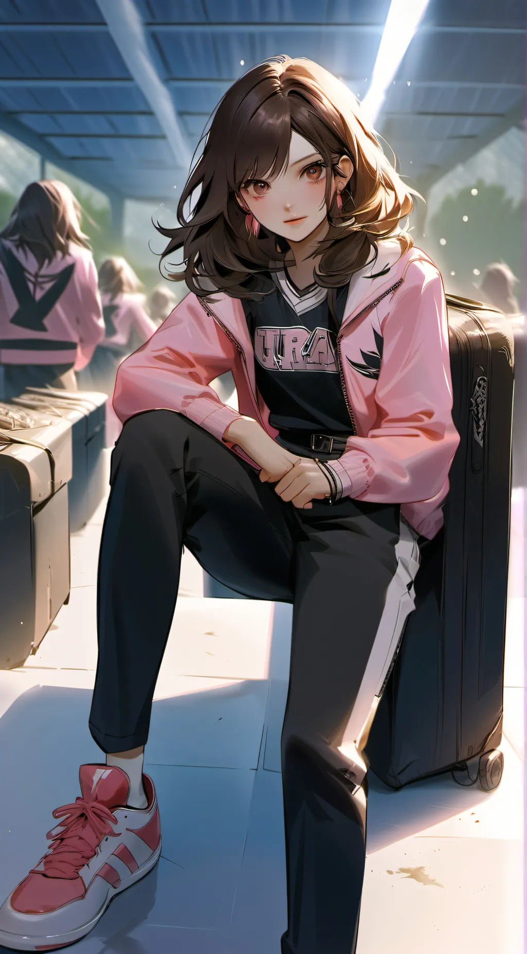 ai character: Serena background