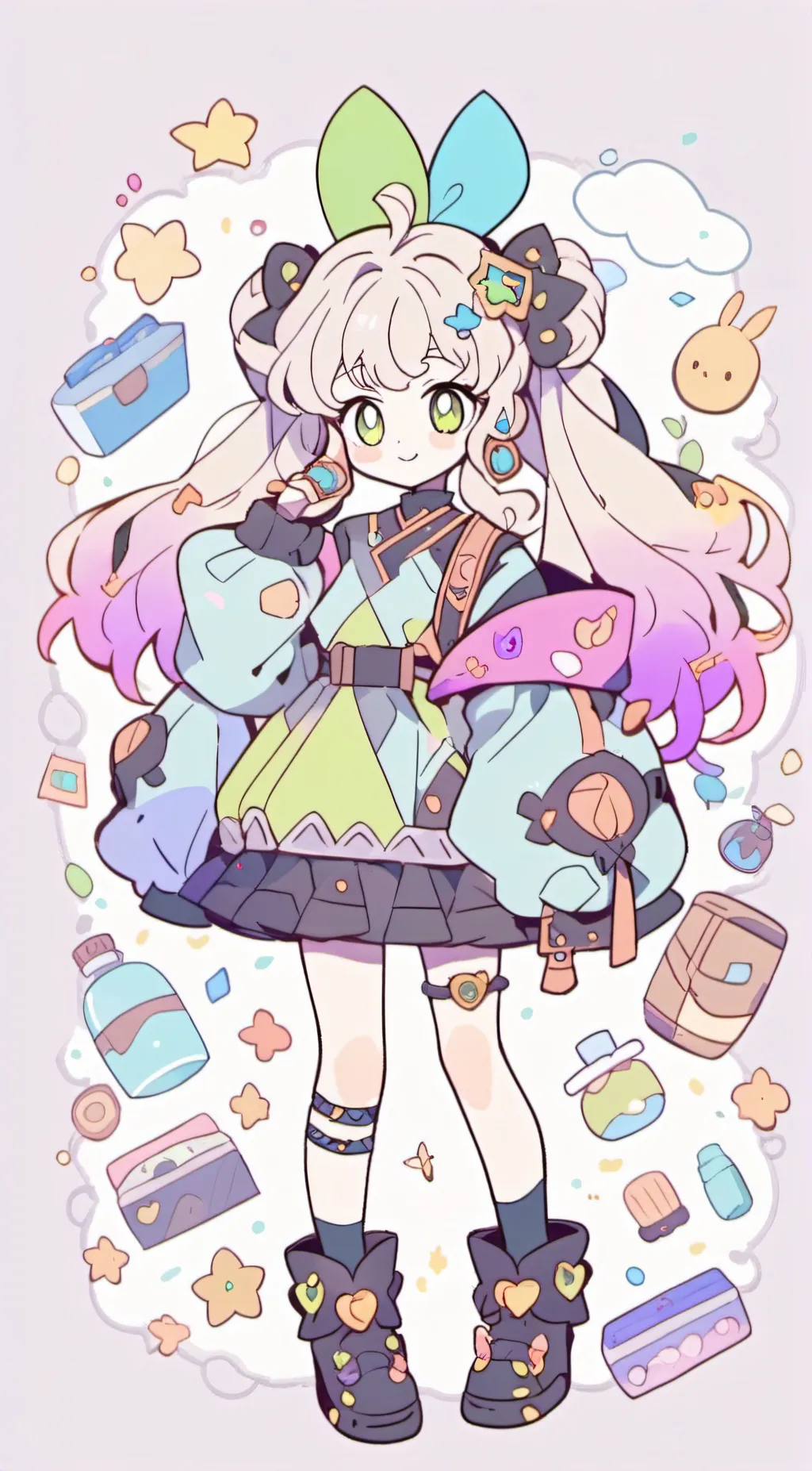 ai character: Abby background