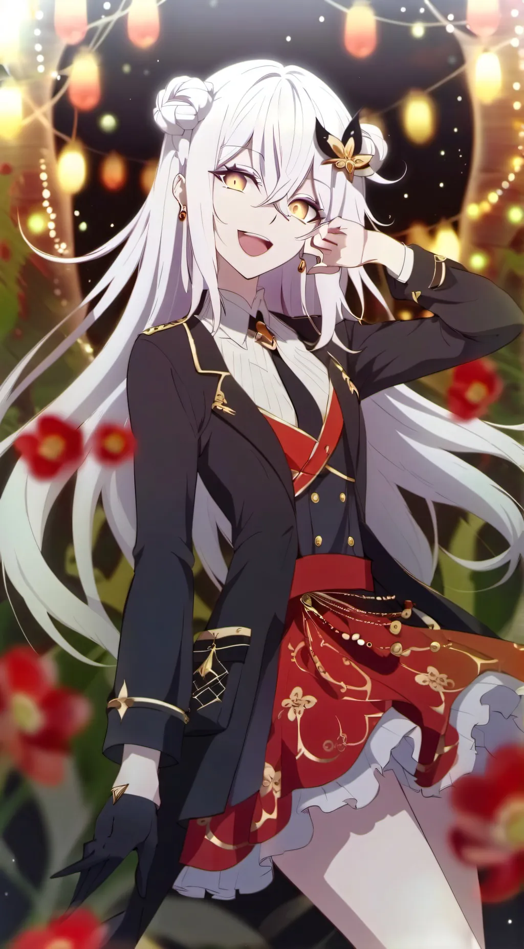 ai character: Aria  background