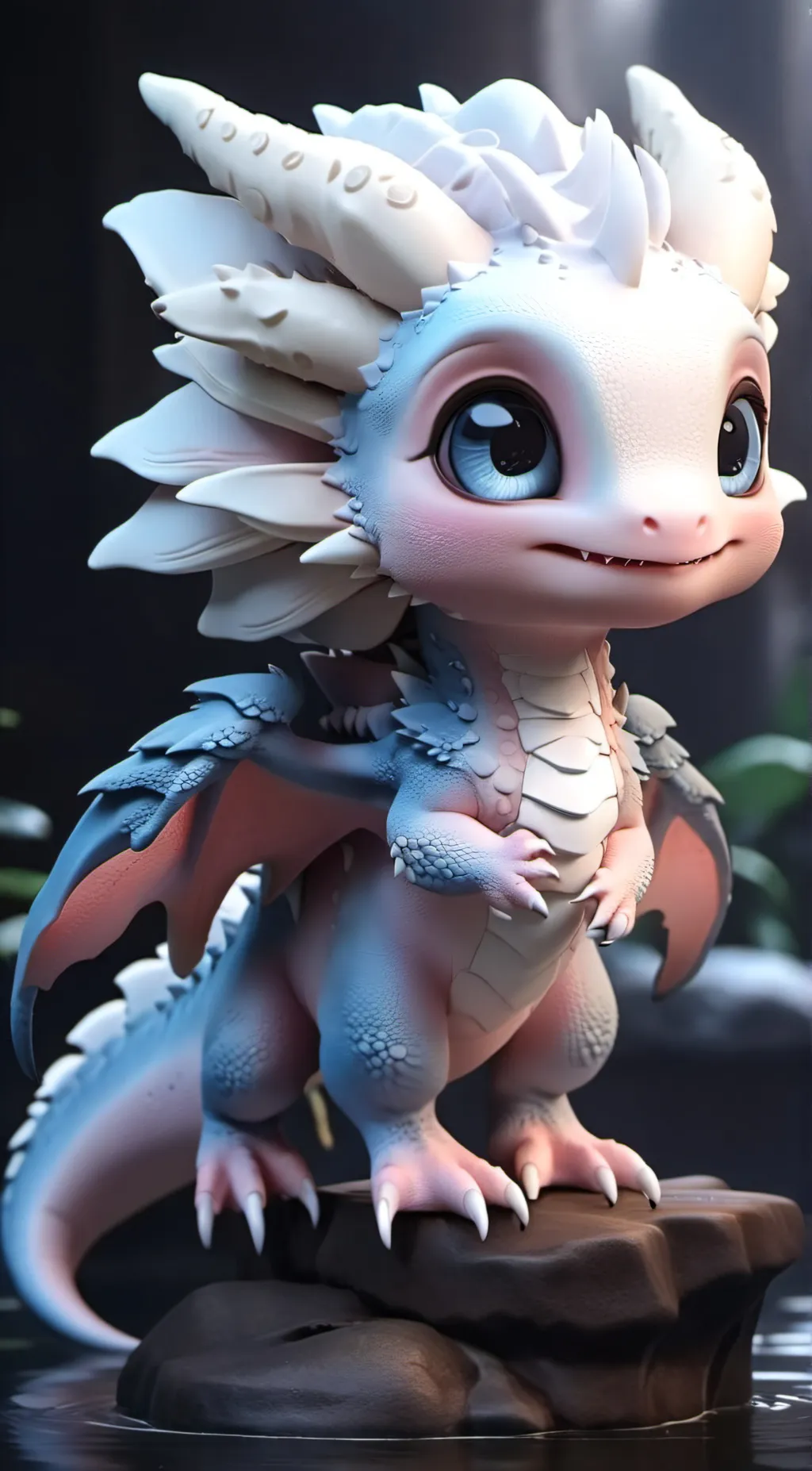 ai character: luna background