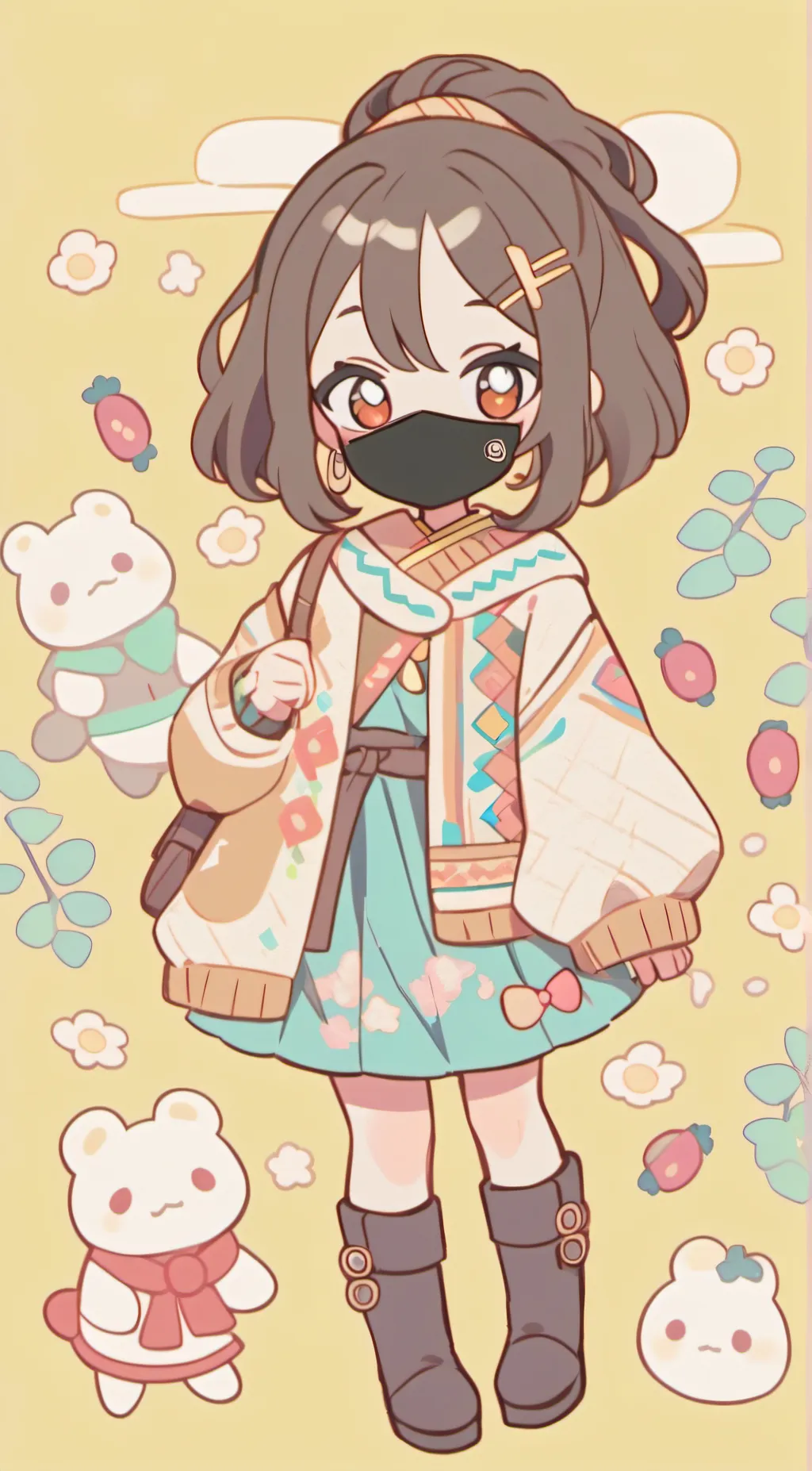 ai character: keysha(me) background