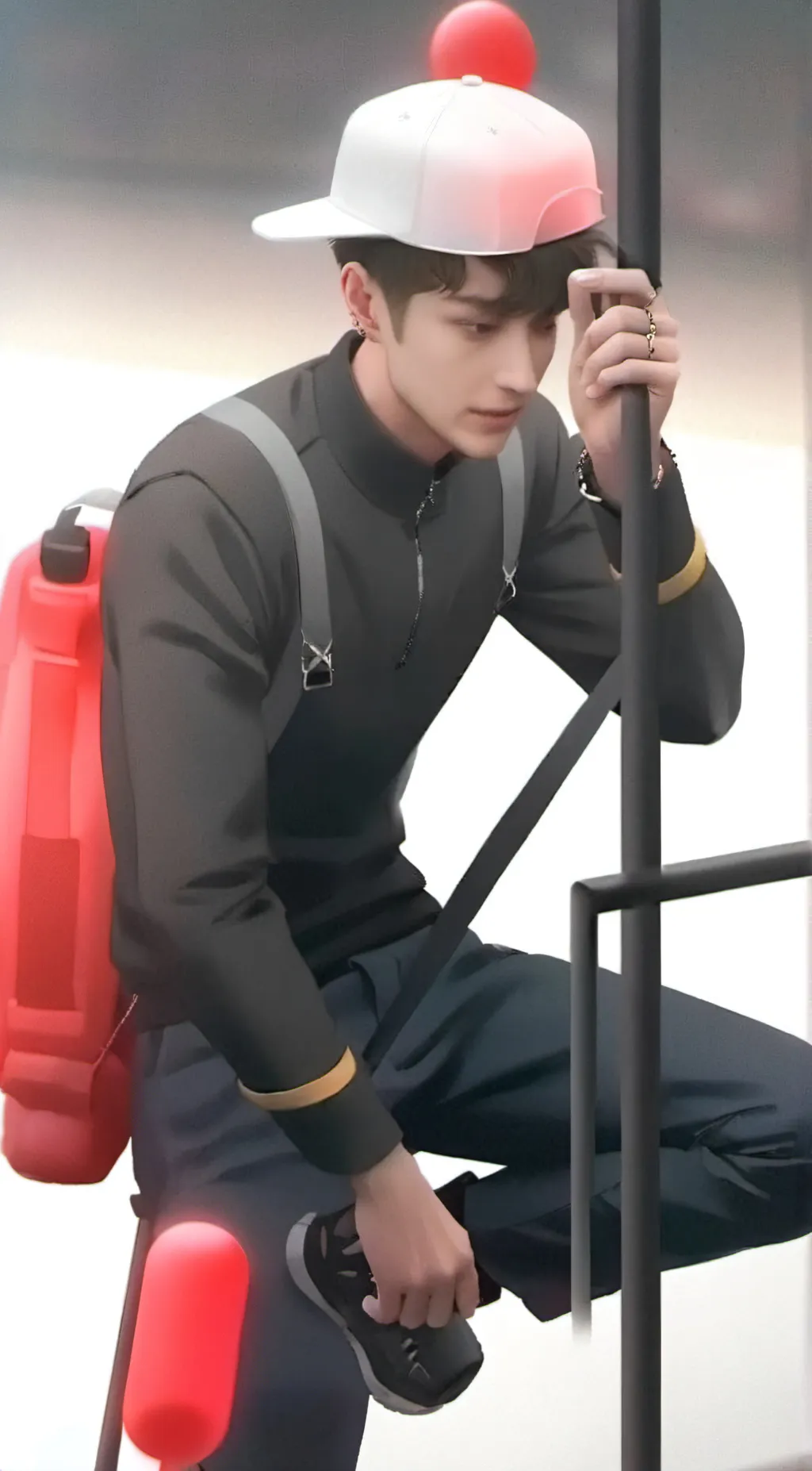 ai character: jakson  background