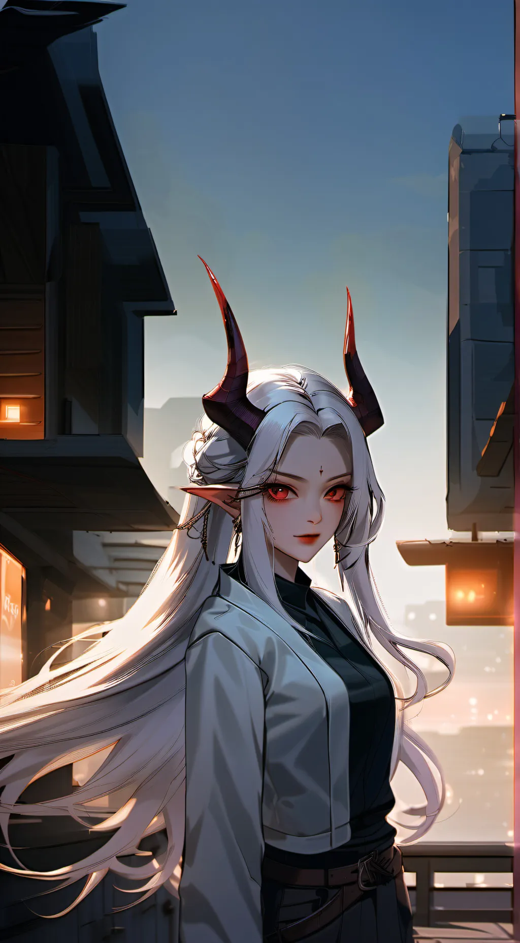 ai character: Olivia  background