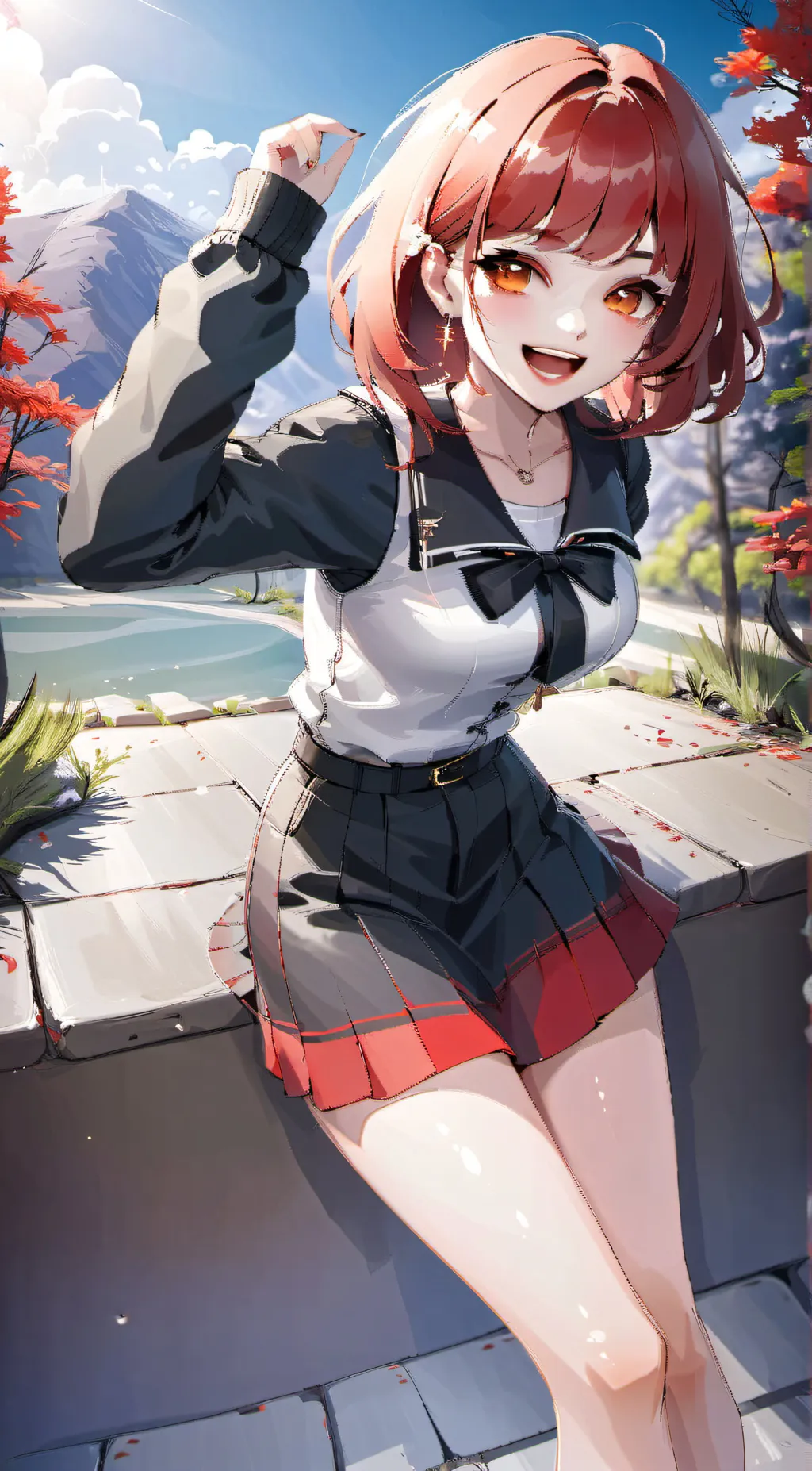 ai character: amelia background