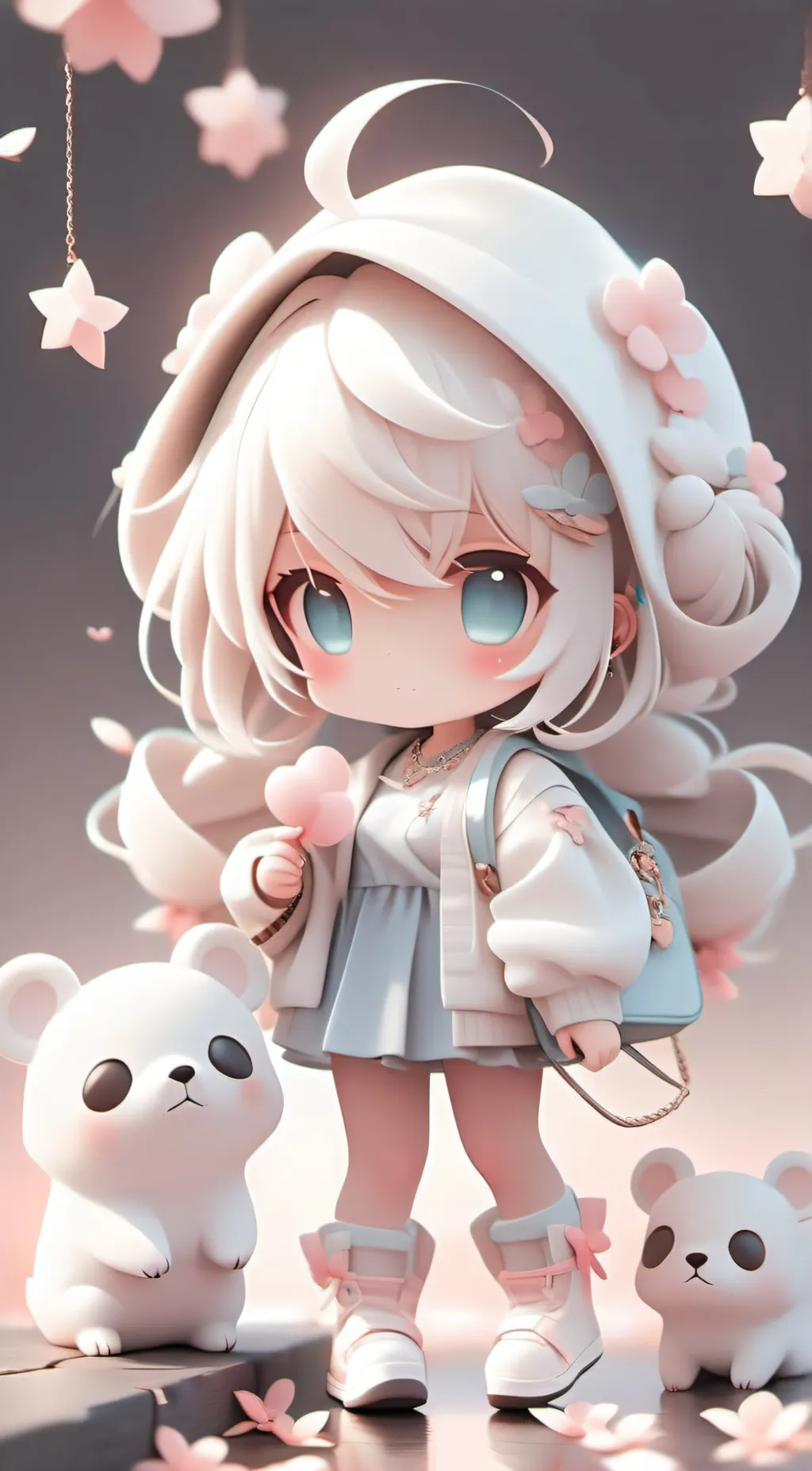 ai character: Bell background