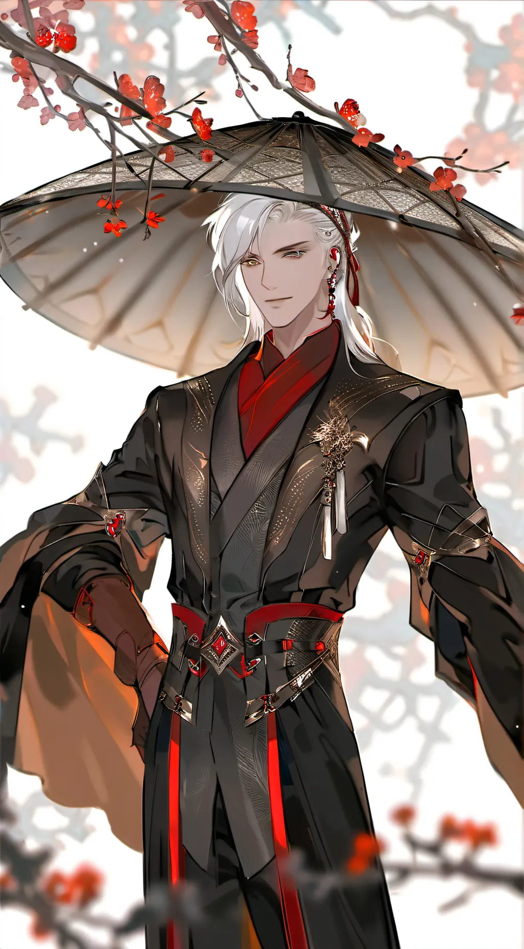 ai character: prince Lee  background