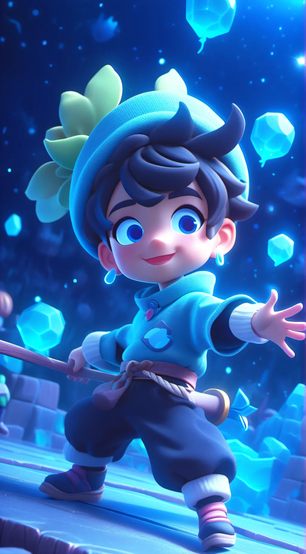 ai character: EMO background