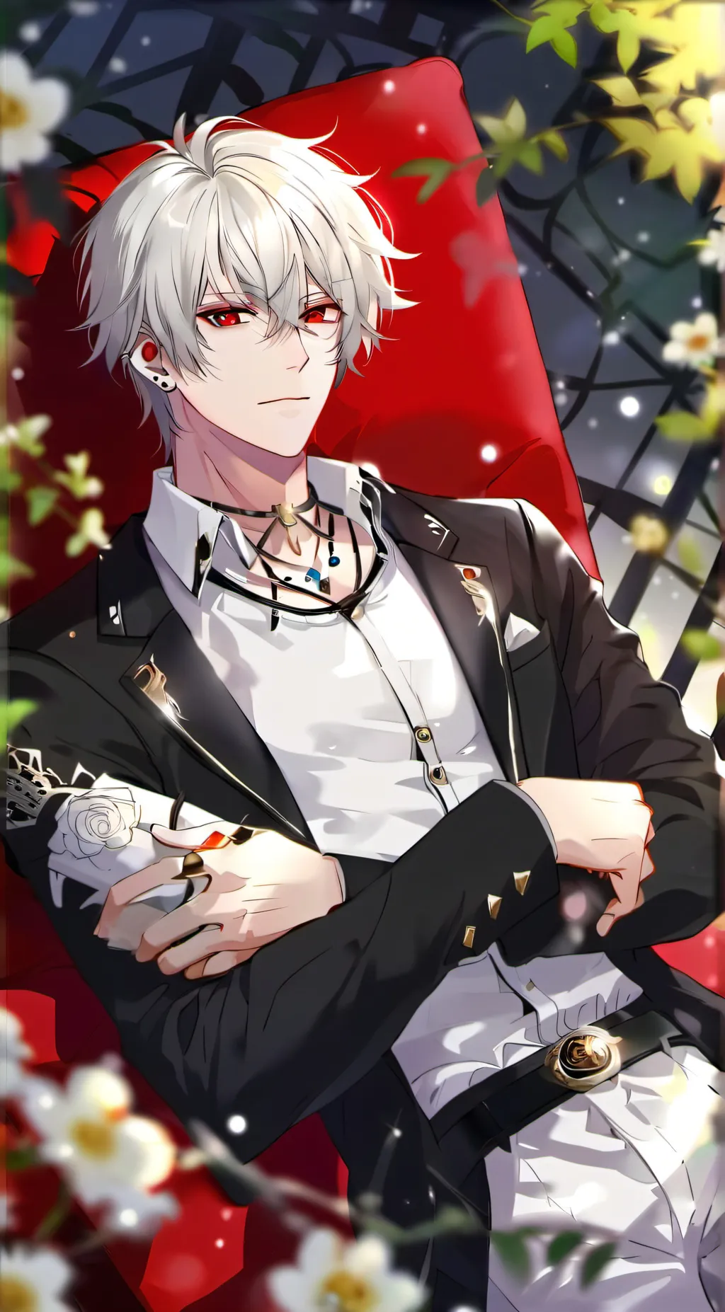 ai character: Mark background