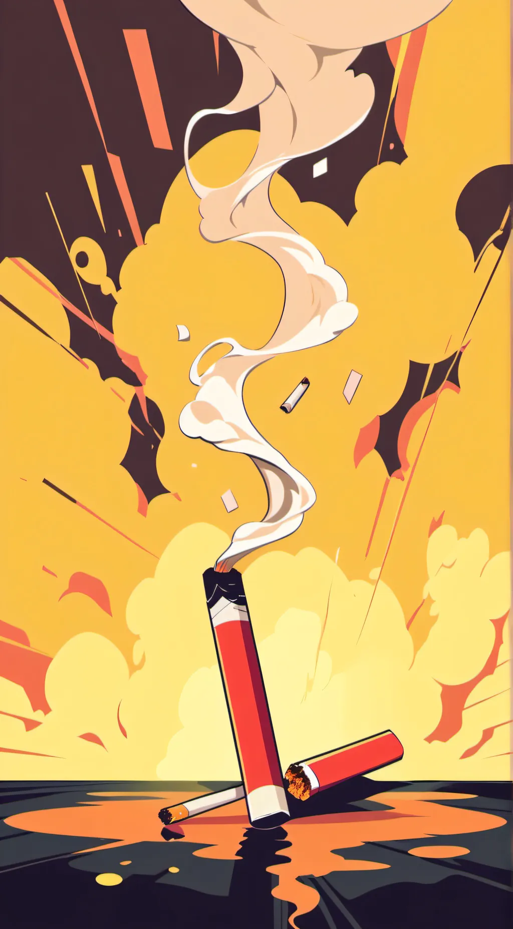 ai character: The bar. background