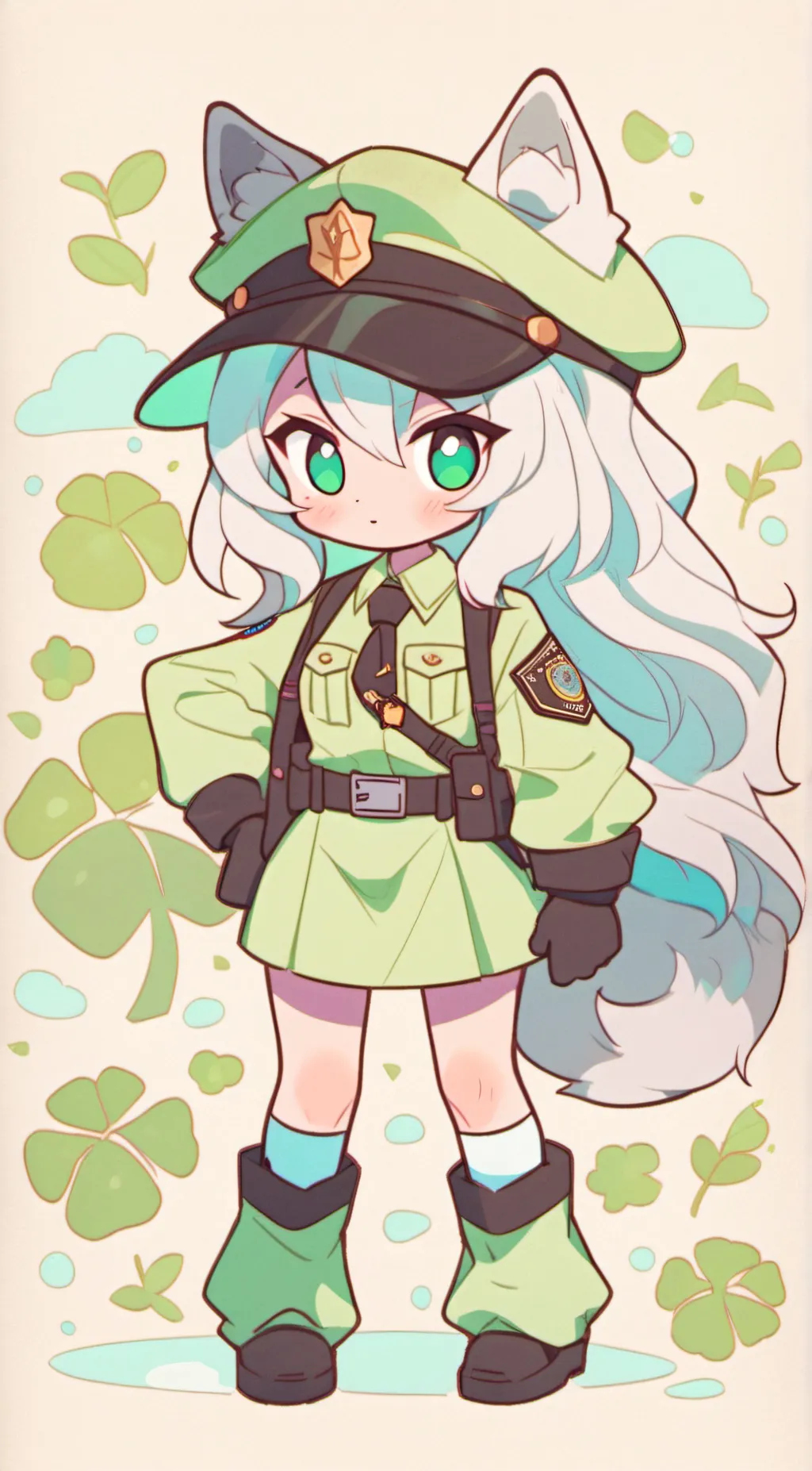 ai character: jade background