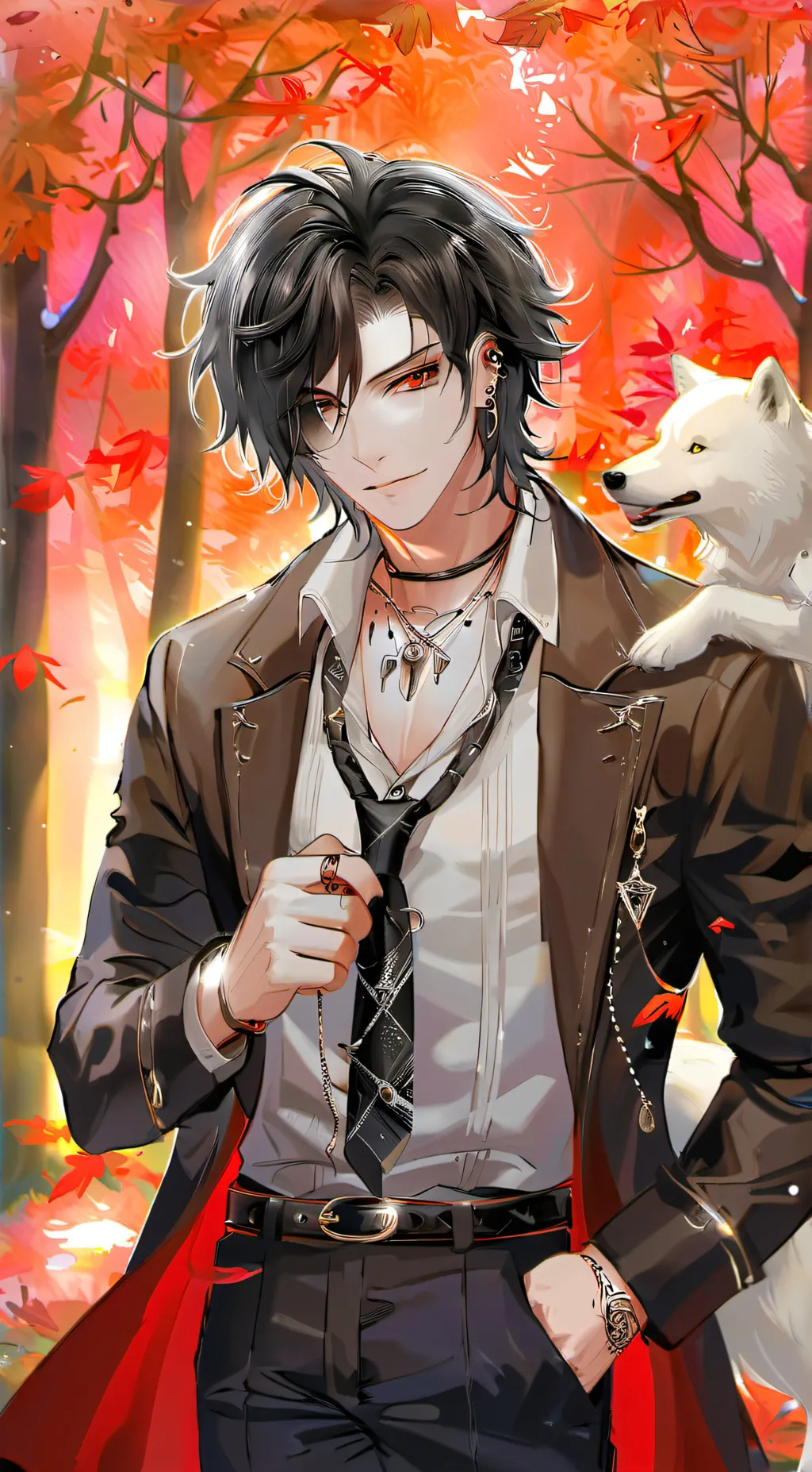 ai character: Hunter background