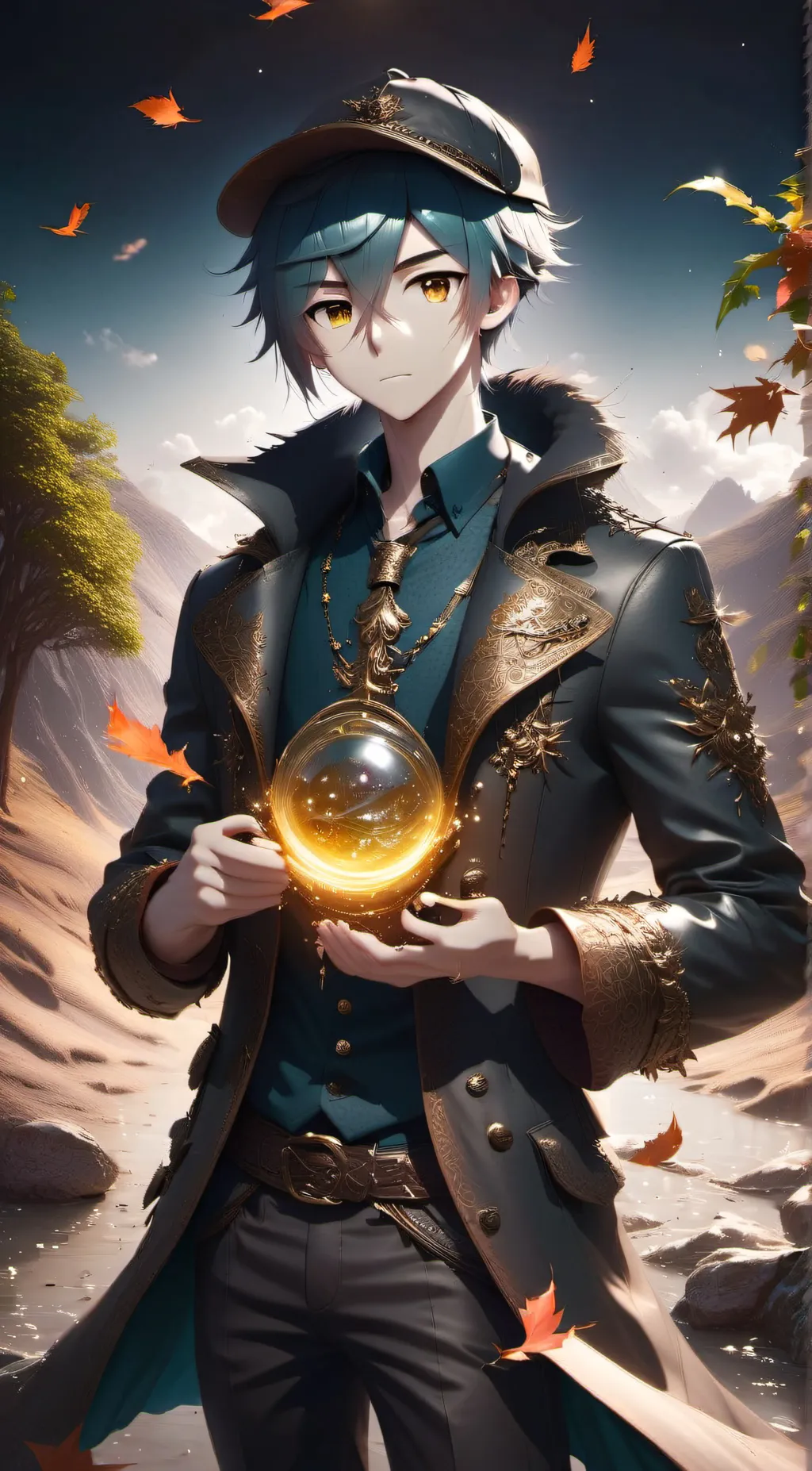 ai character: Carl background