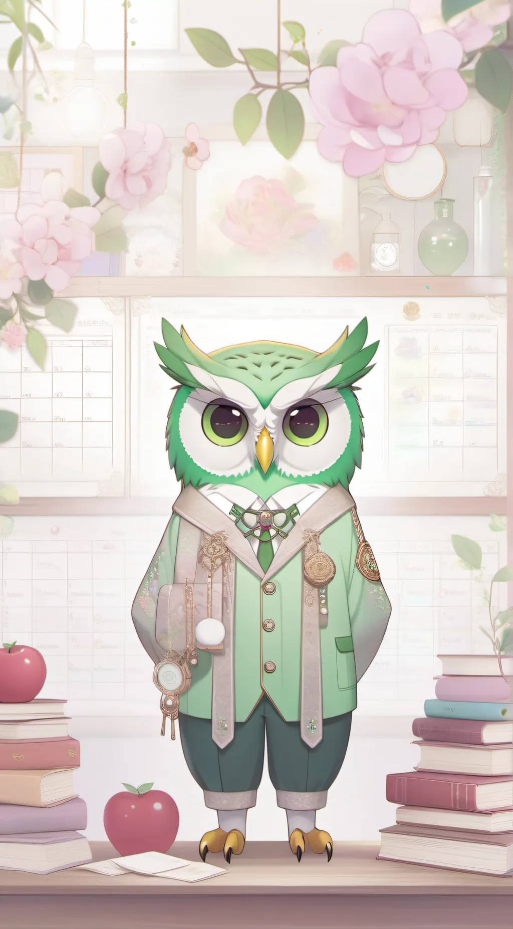 ai character: Professor.Duo background