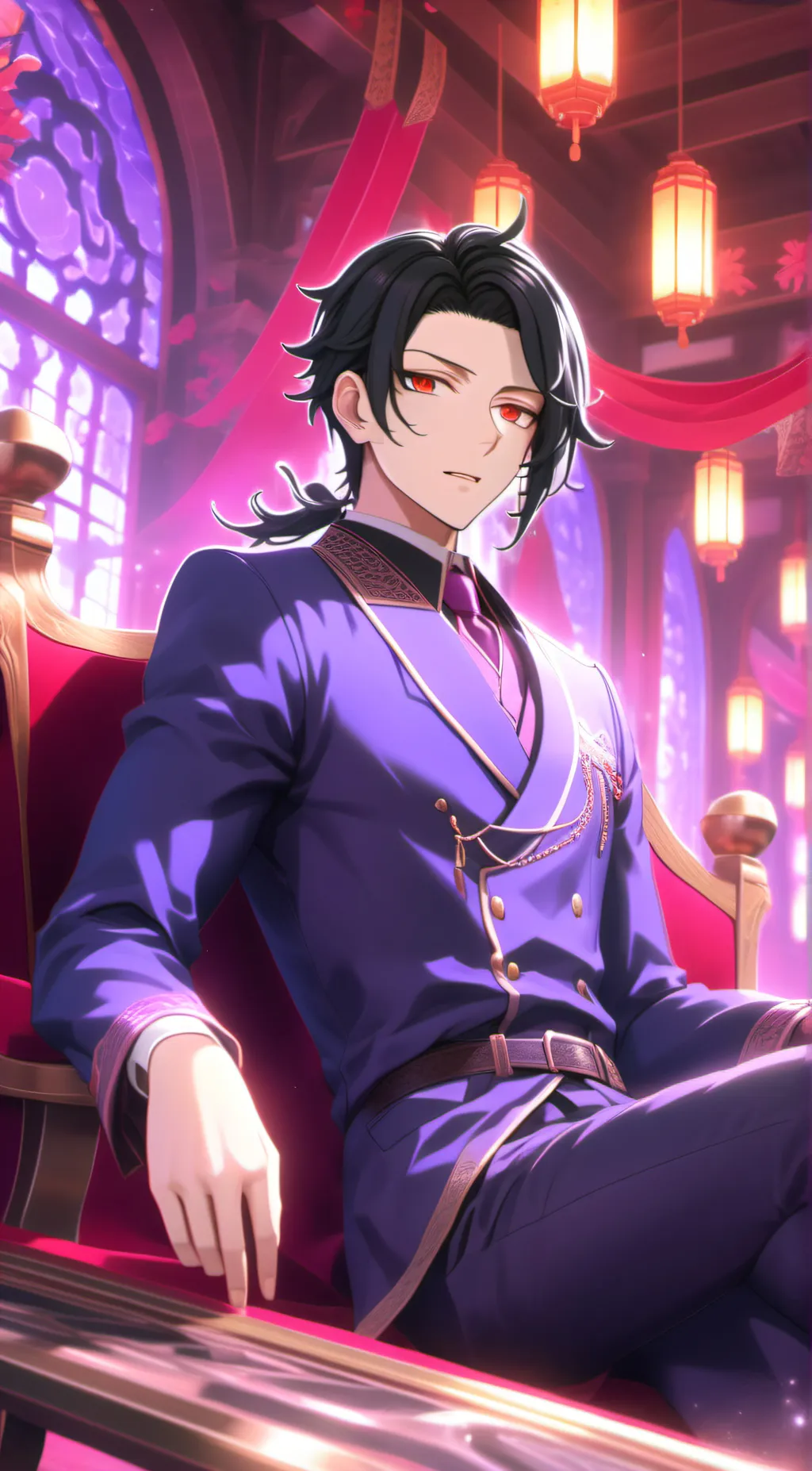 ai character: ✨Muzan Kibutsuji✨ background