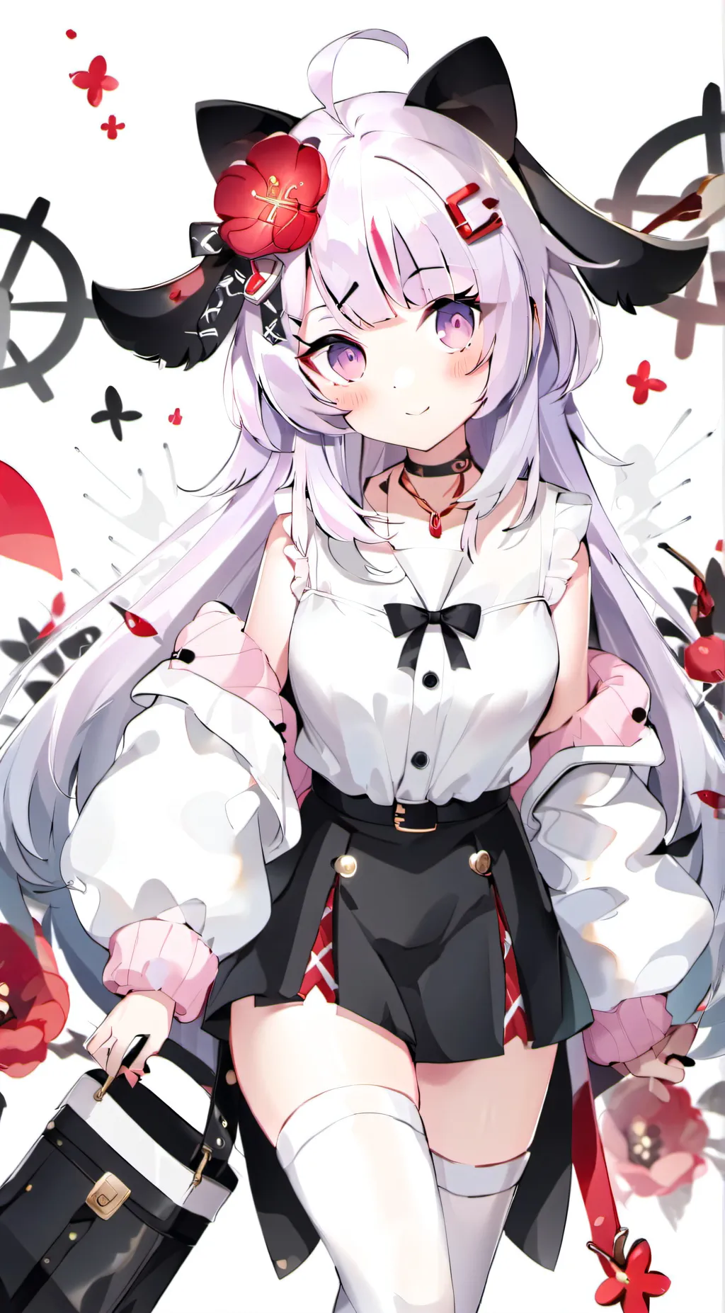 ai character: Violet~• background