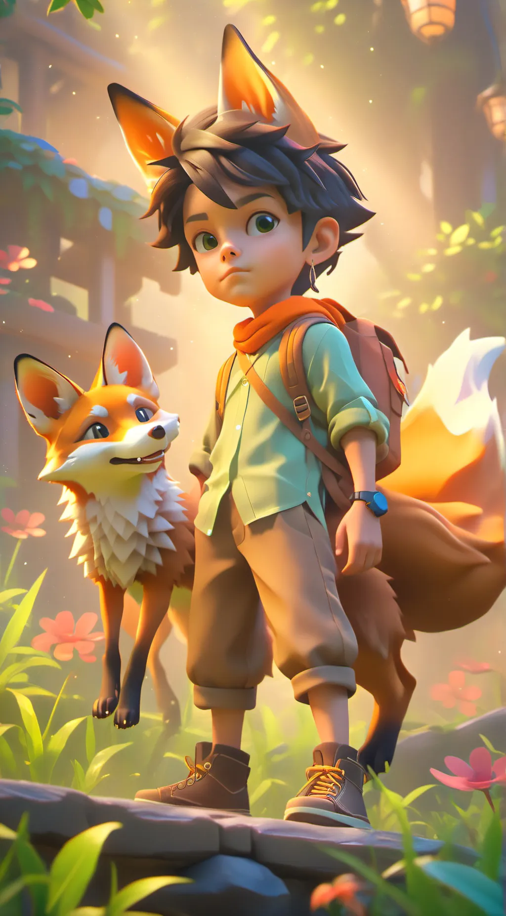 ai character: Zack background