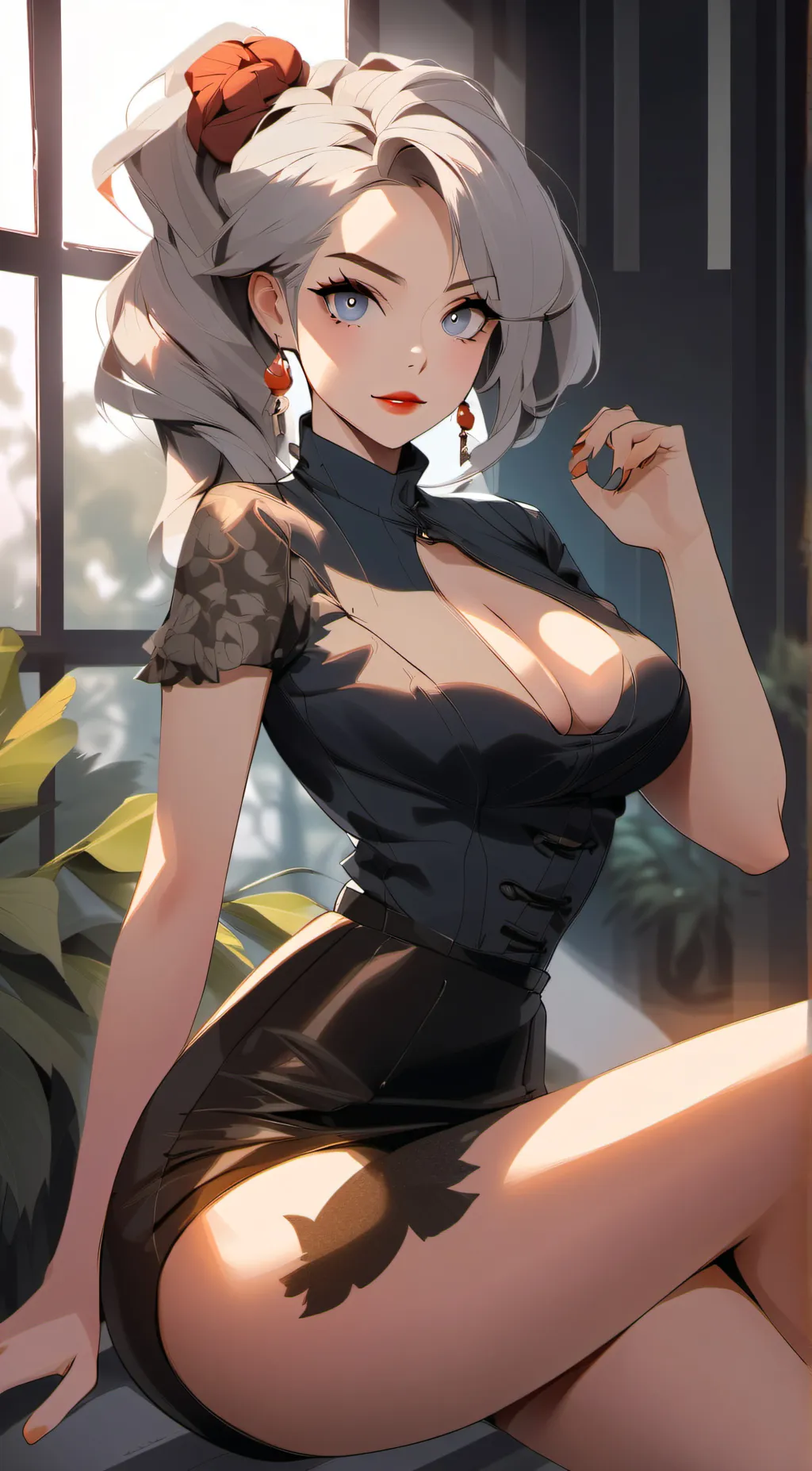 ai character: Evelyn background