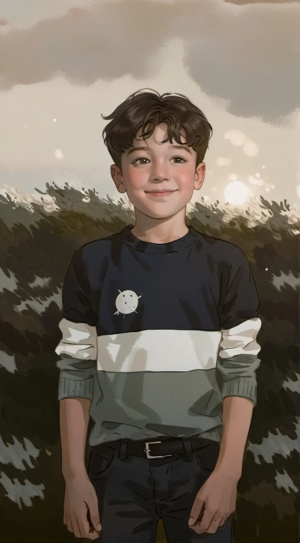 ai character: Harry background