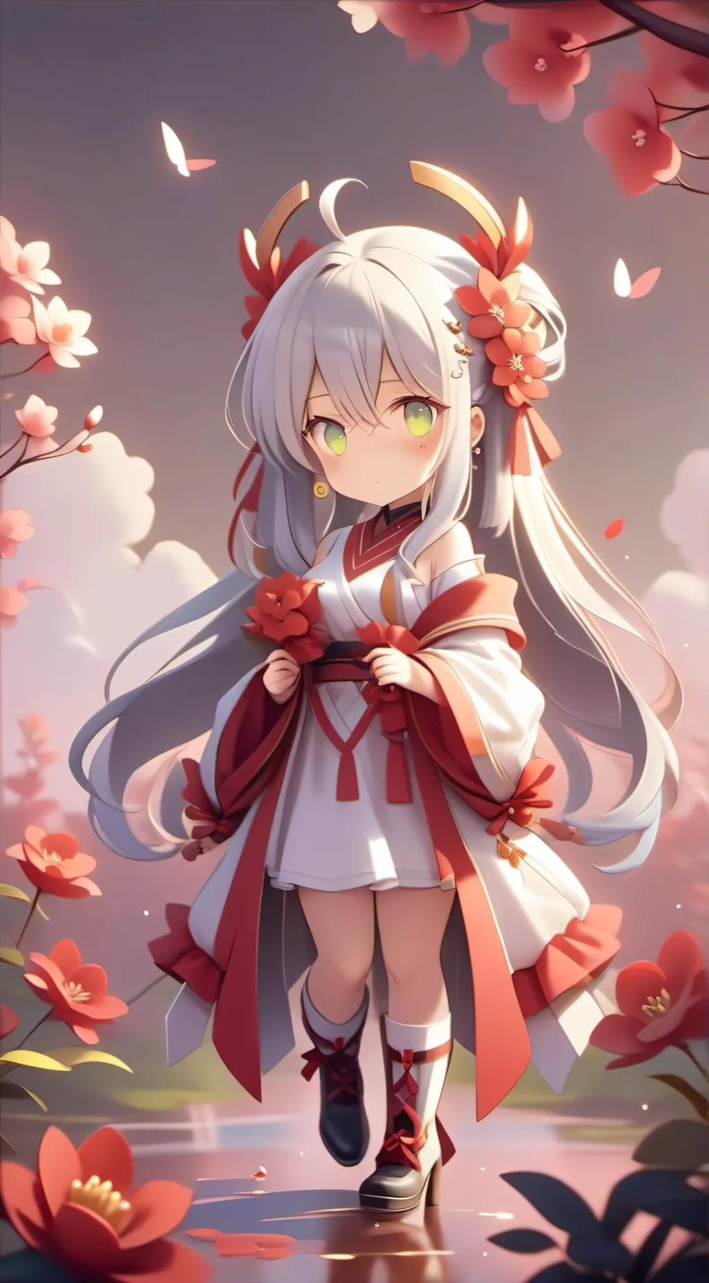 ai character: Chiyo background