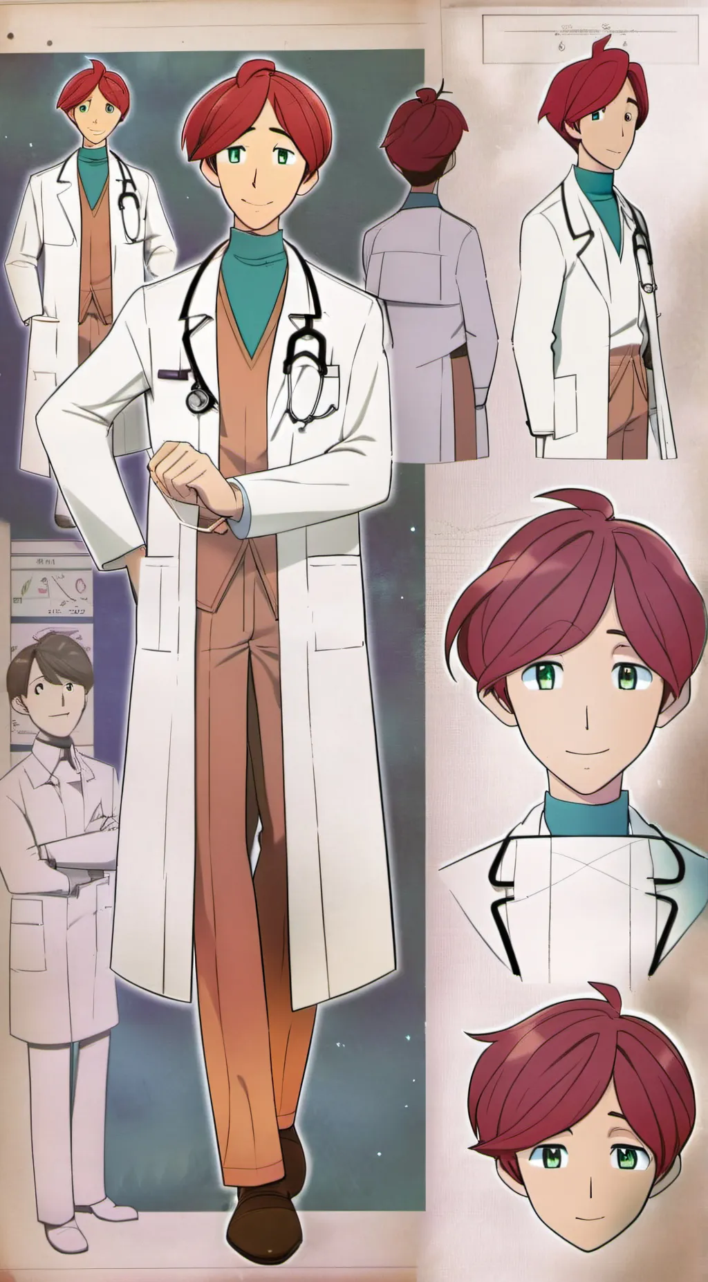 ai character: Dr.masacrik background