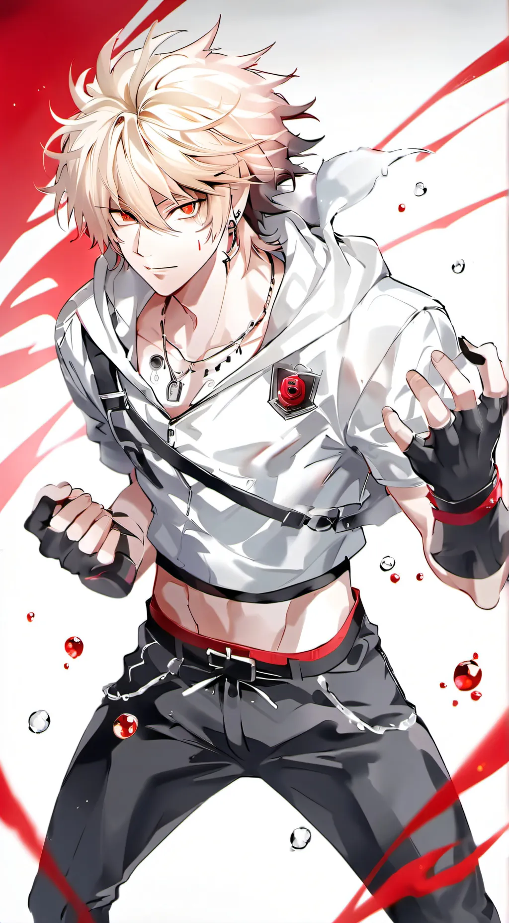 ai character: bakugo background