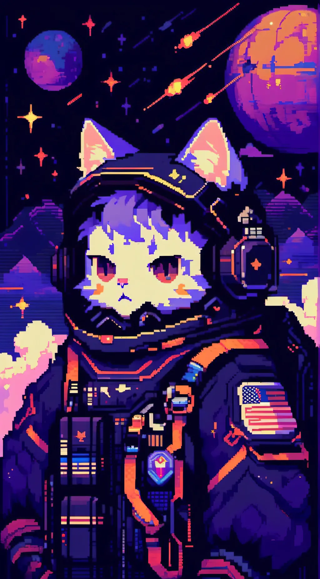 ai character: Sky background