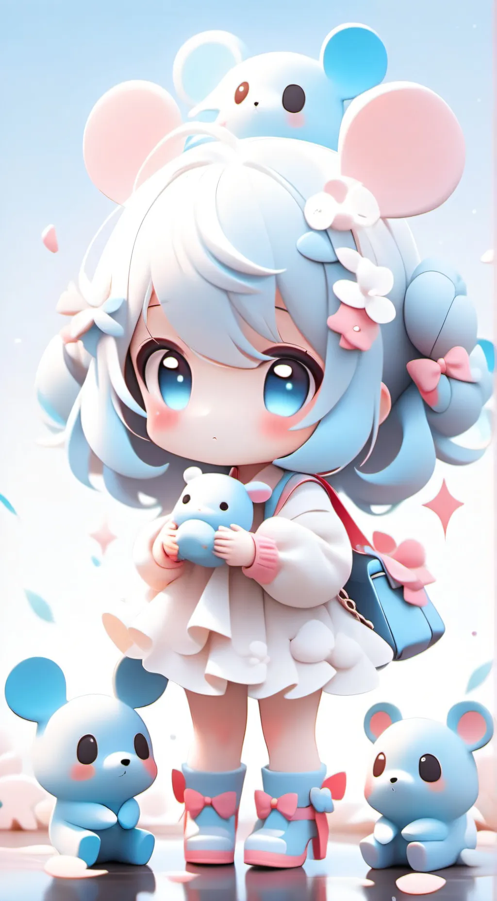 ai character: Aria background