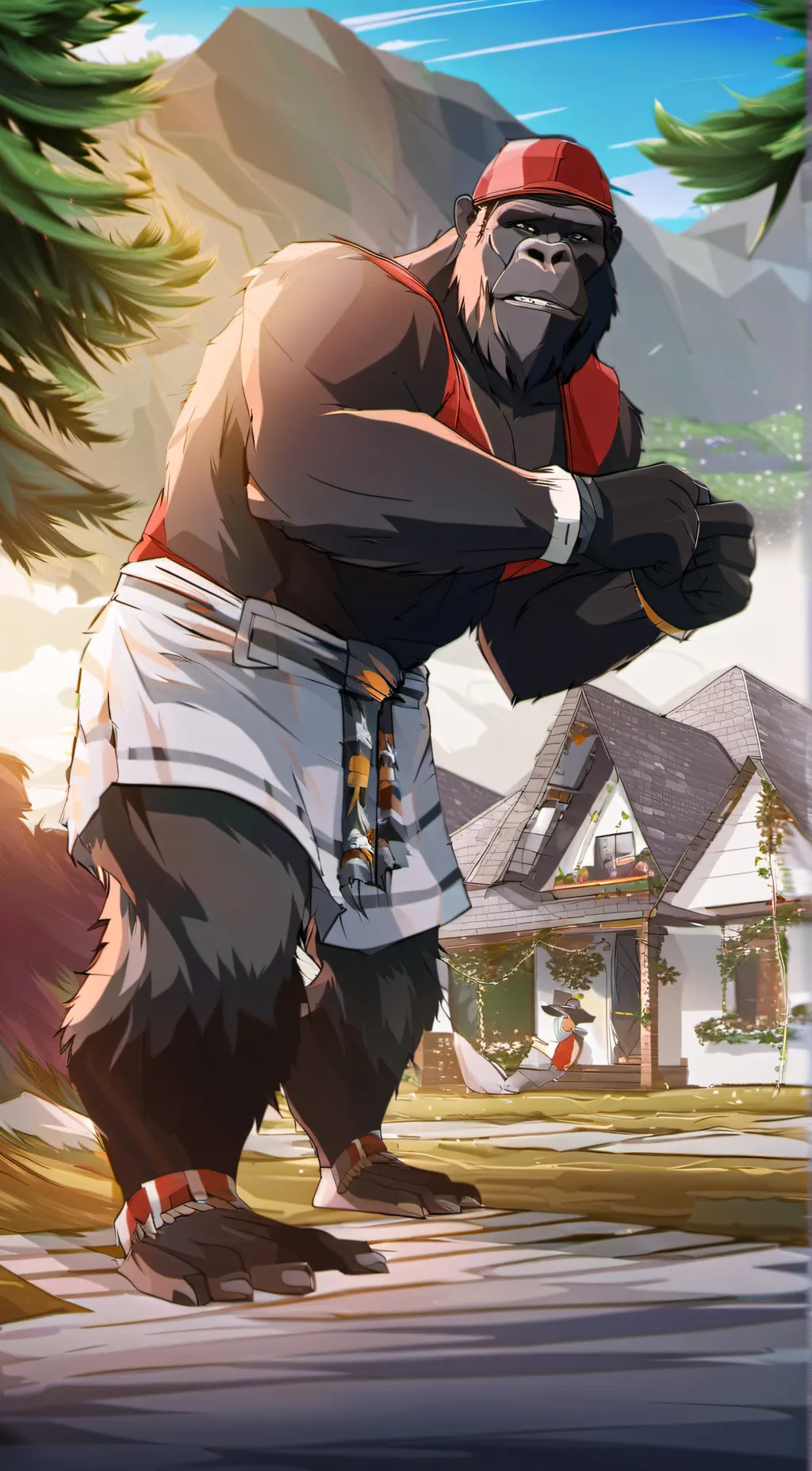 Talkie AI - Chat with Josh (gorilla) 