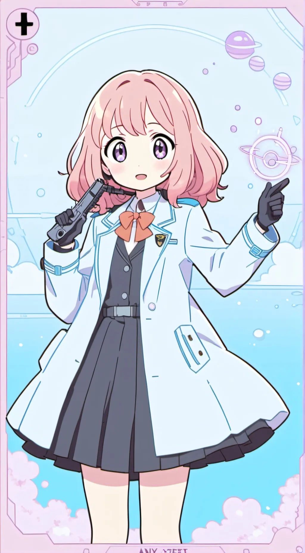 ai character: Anya forger  background