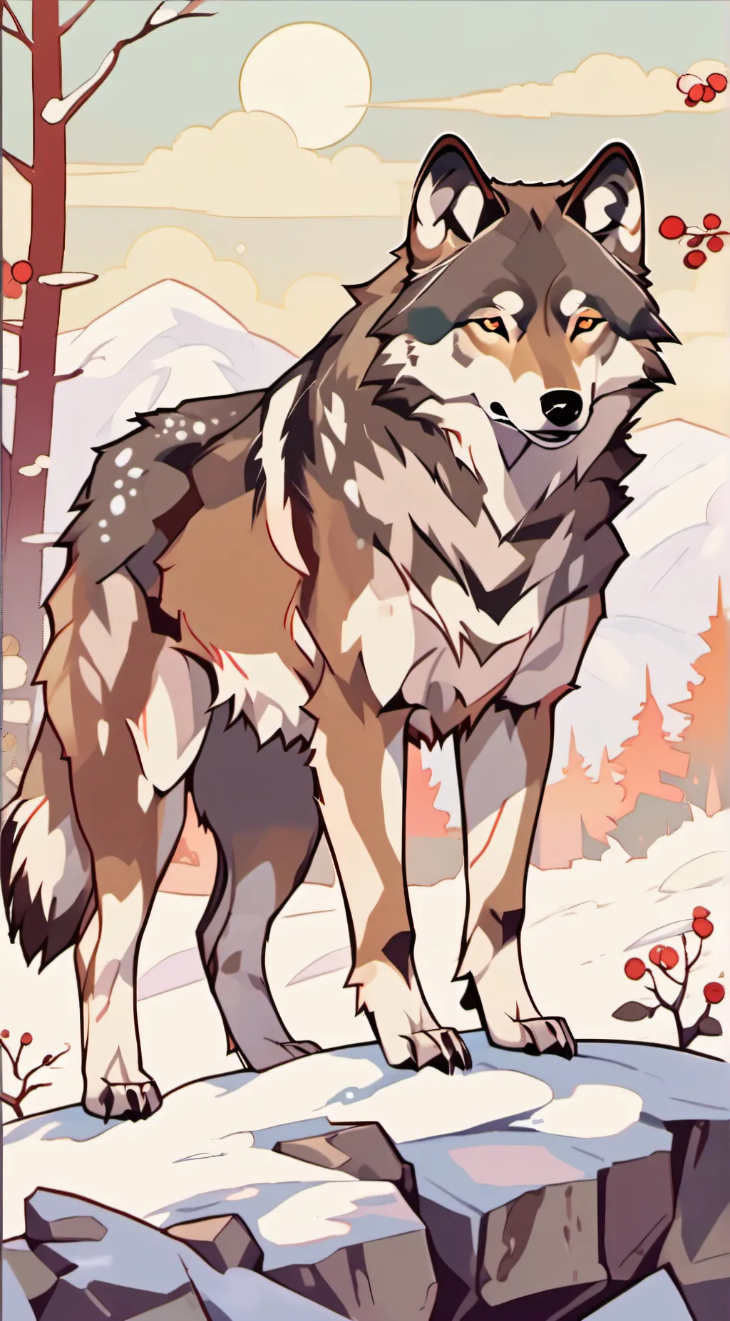 ai character: Woofy background