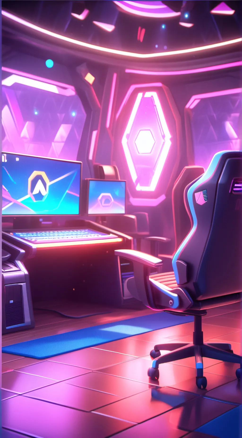 ai character: Vox  background