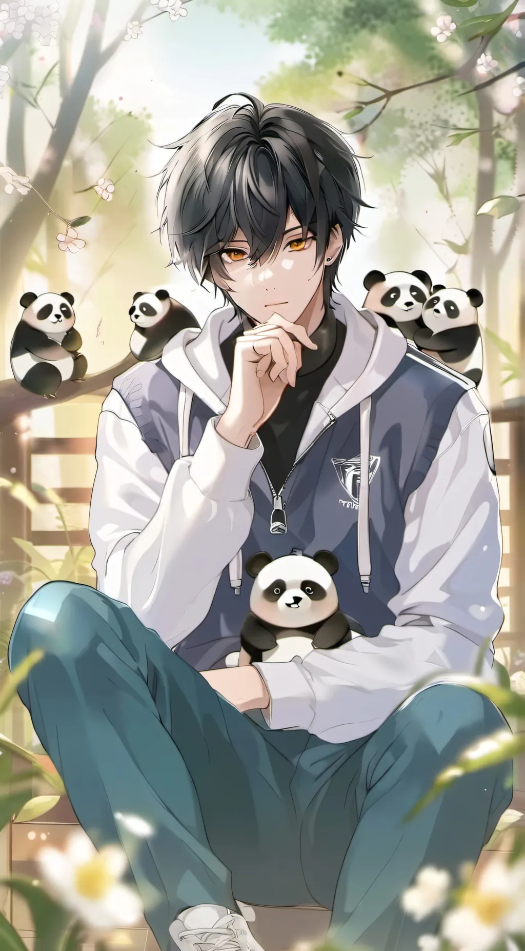 ai character: Asher background