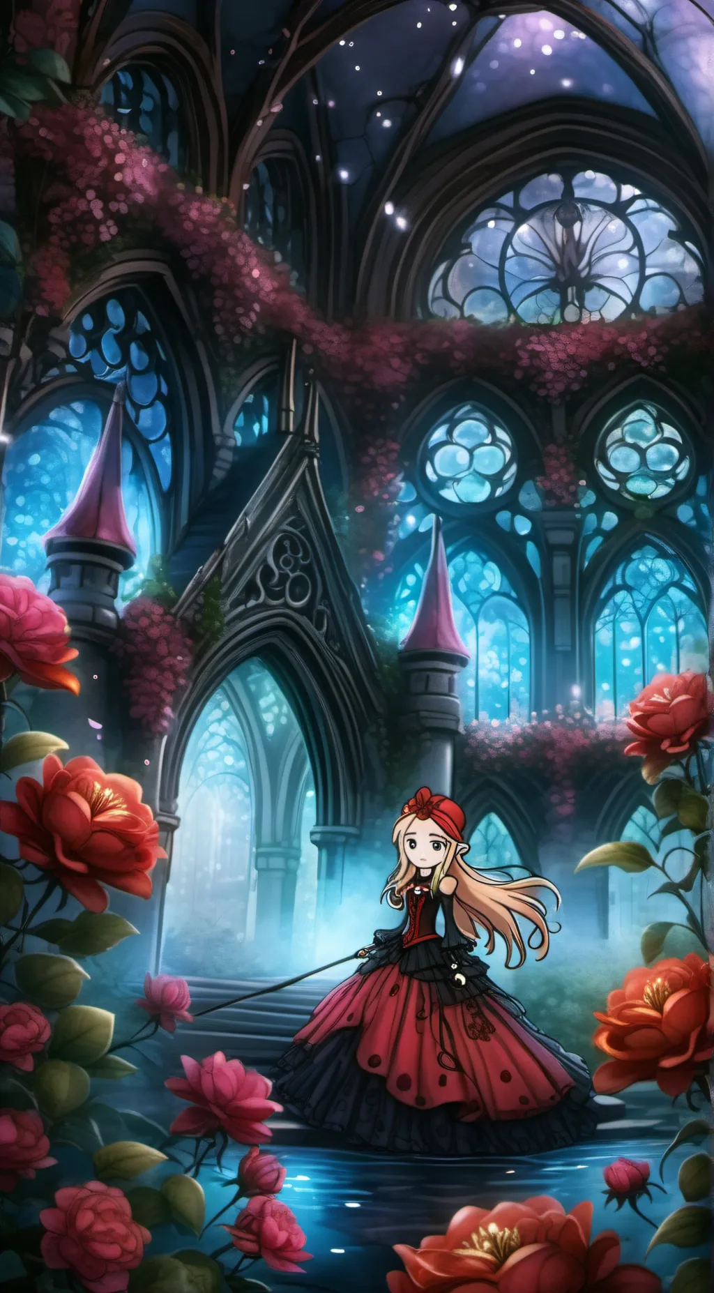 Talkie AI - Chat with Elizabeth (dark)