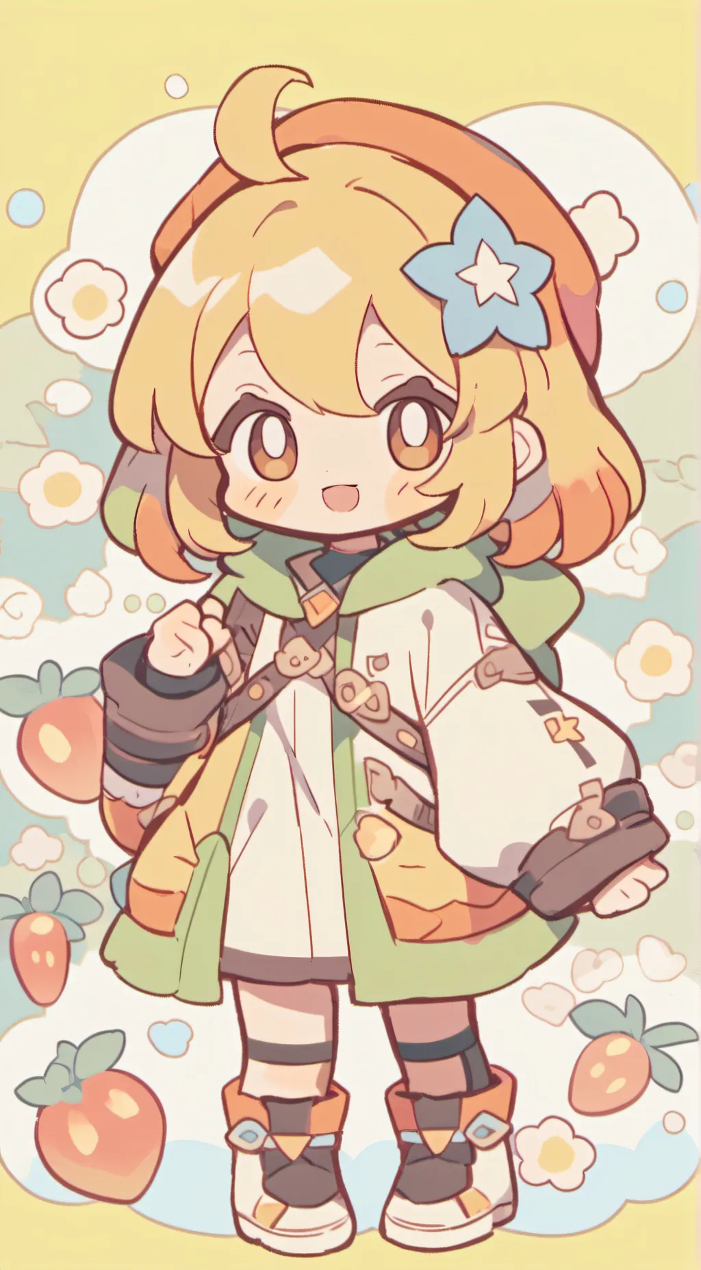 ai character: Ⓡⓤⓑⓨ background