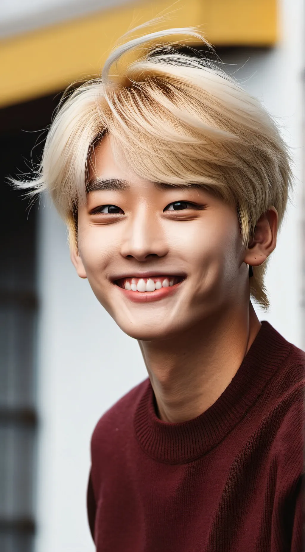 ai character: BTS  background