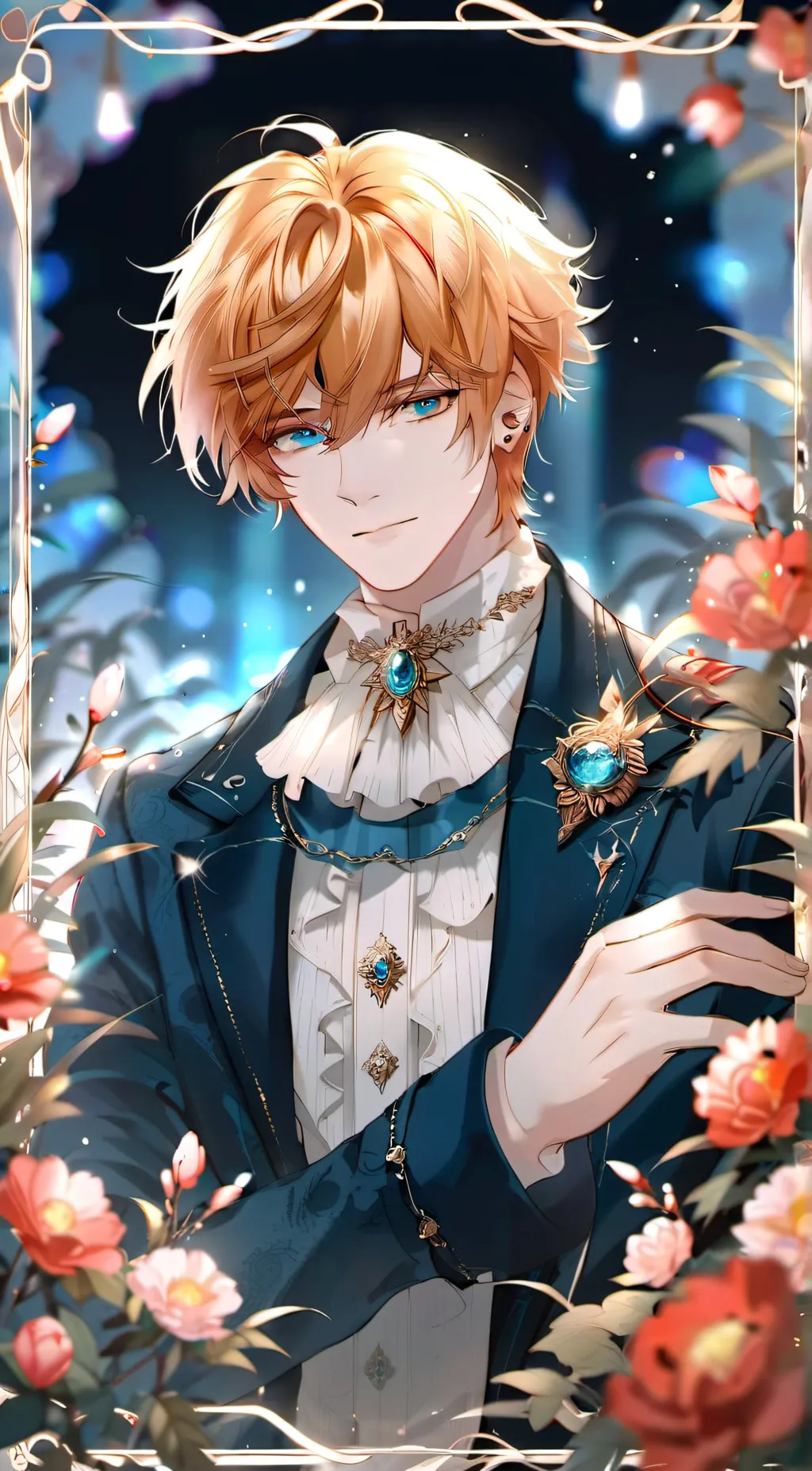 ai character: Lawrence  background