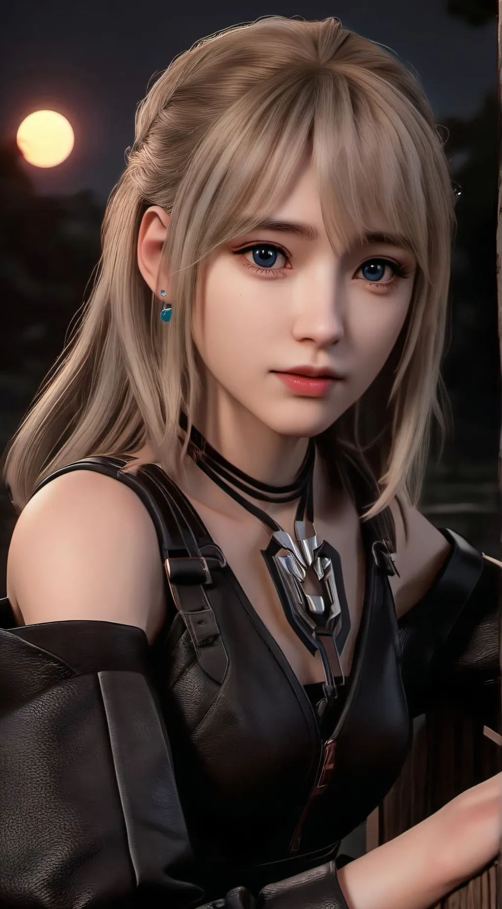 ai character: Bloom writer  background