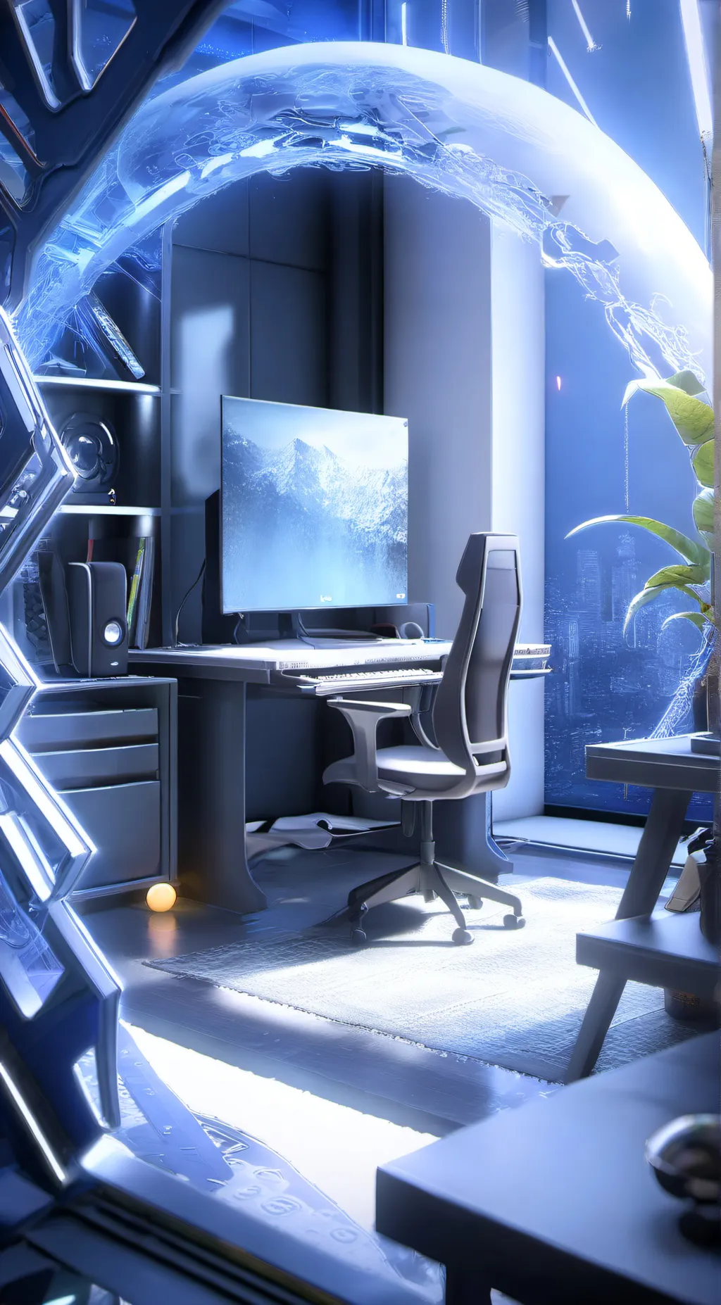 ai character: Truth by amelia background