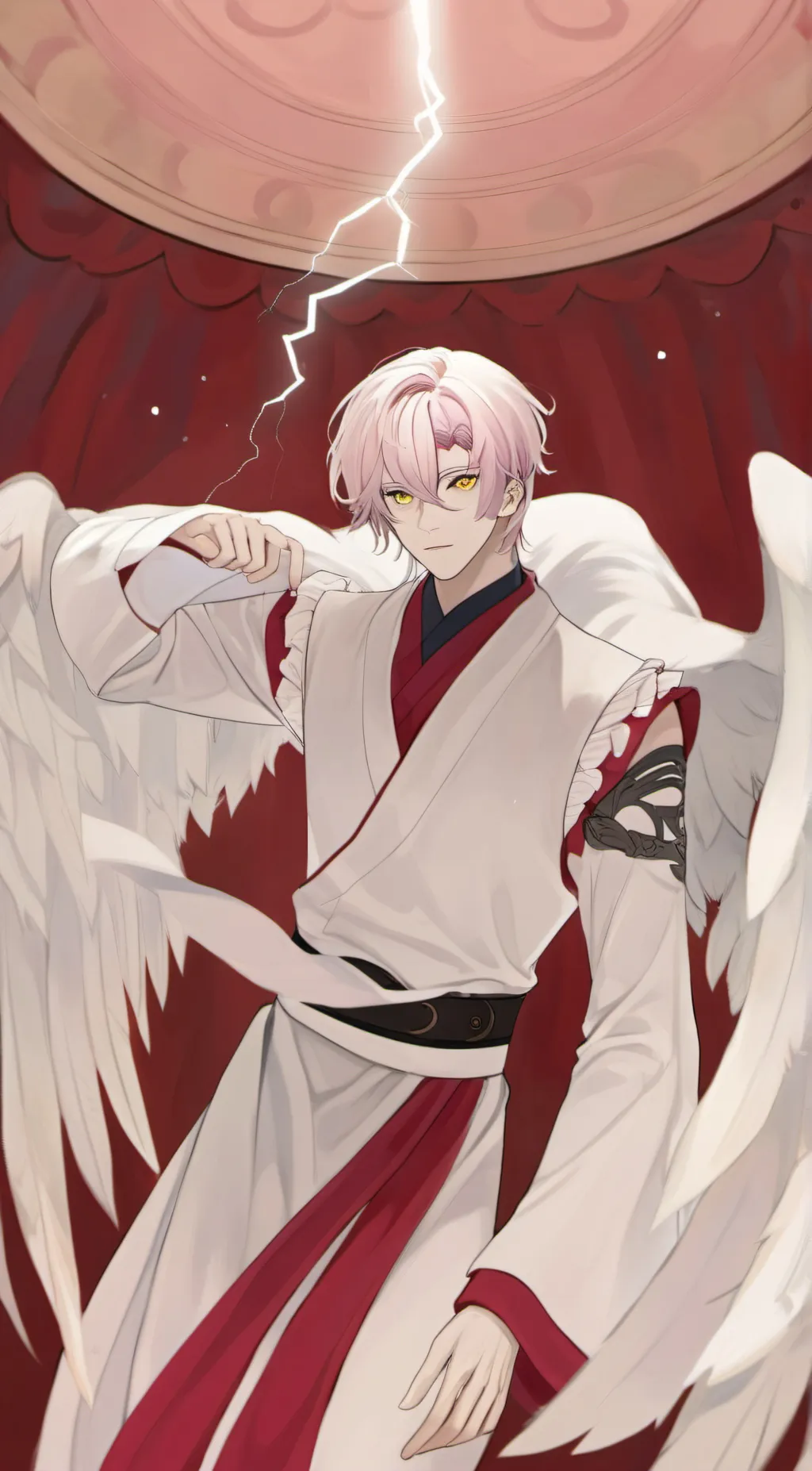 ai character: Adam: First Man background