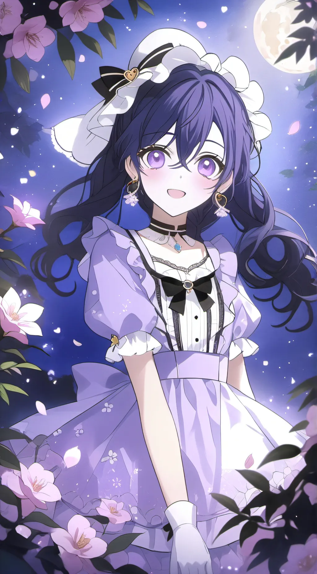 ai character: Bloom background