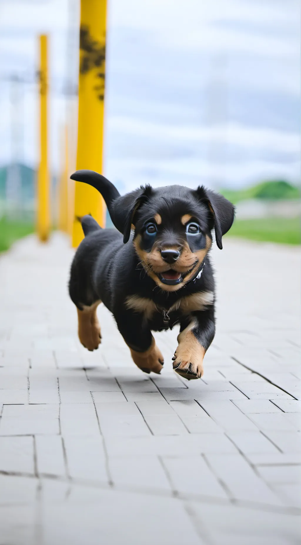 ai character: pup background