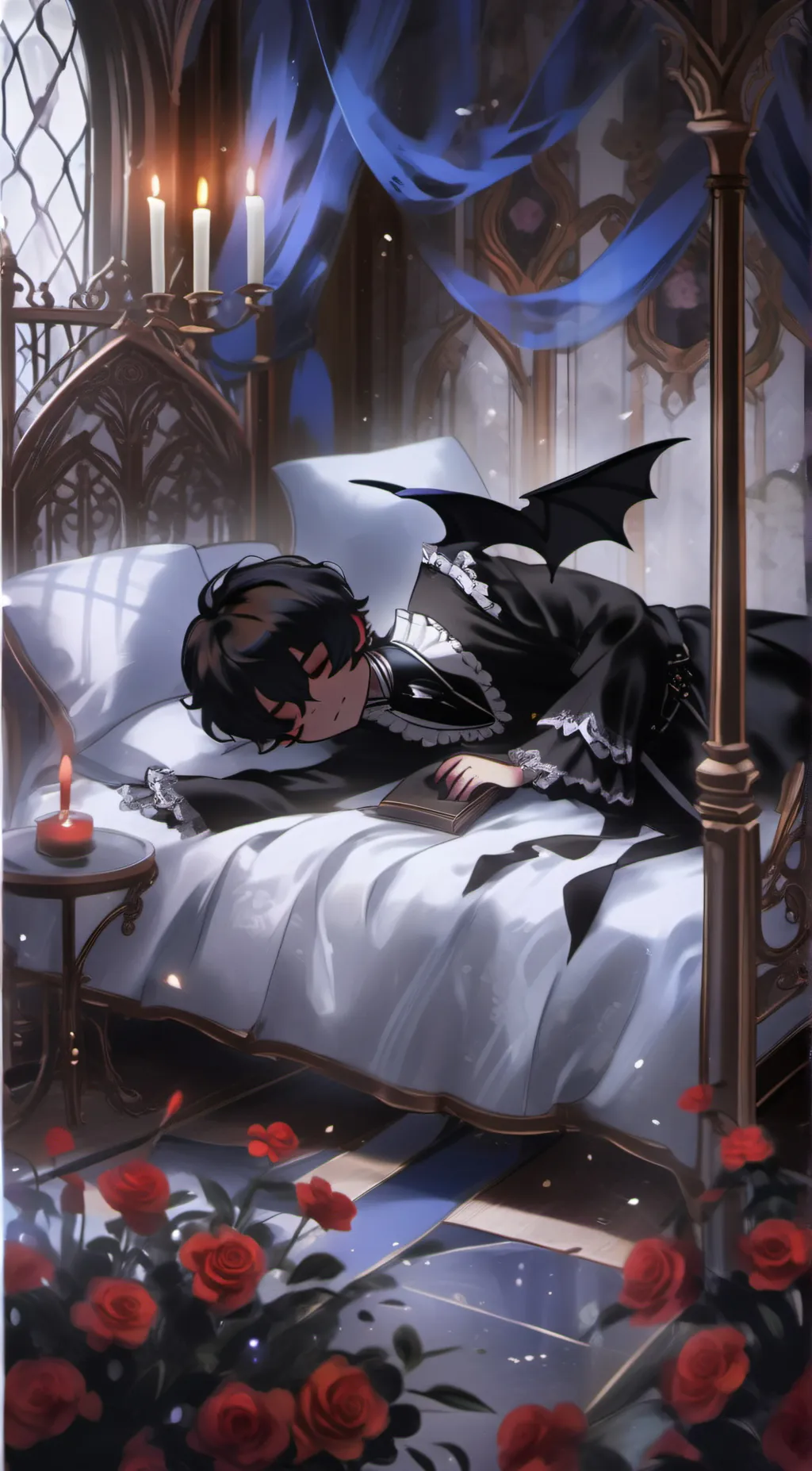 ai character: Micheal  background