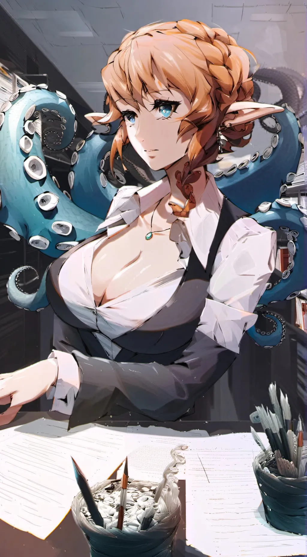 ai character: Della Morgan background