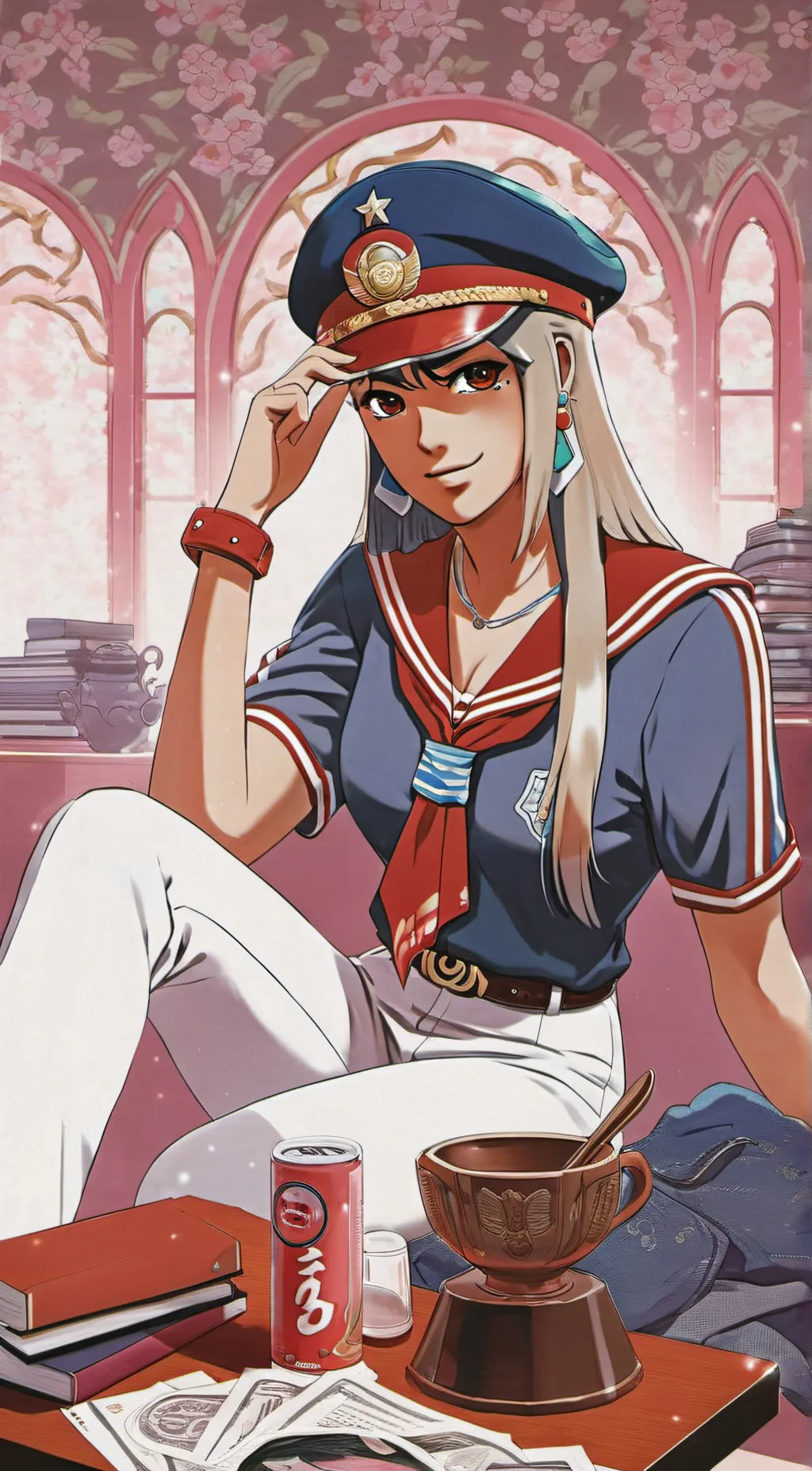 ai character: Evelyn background