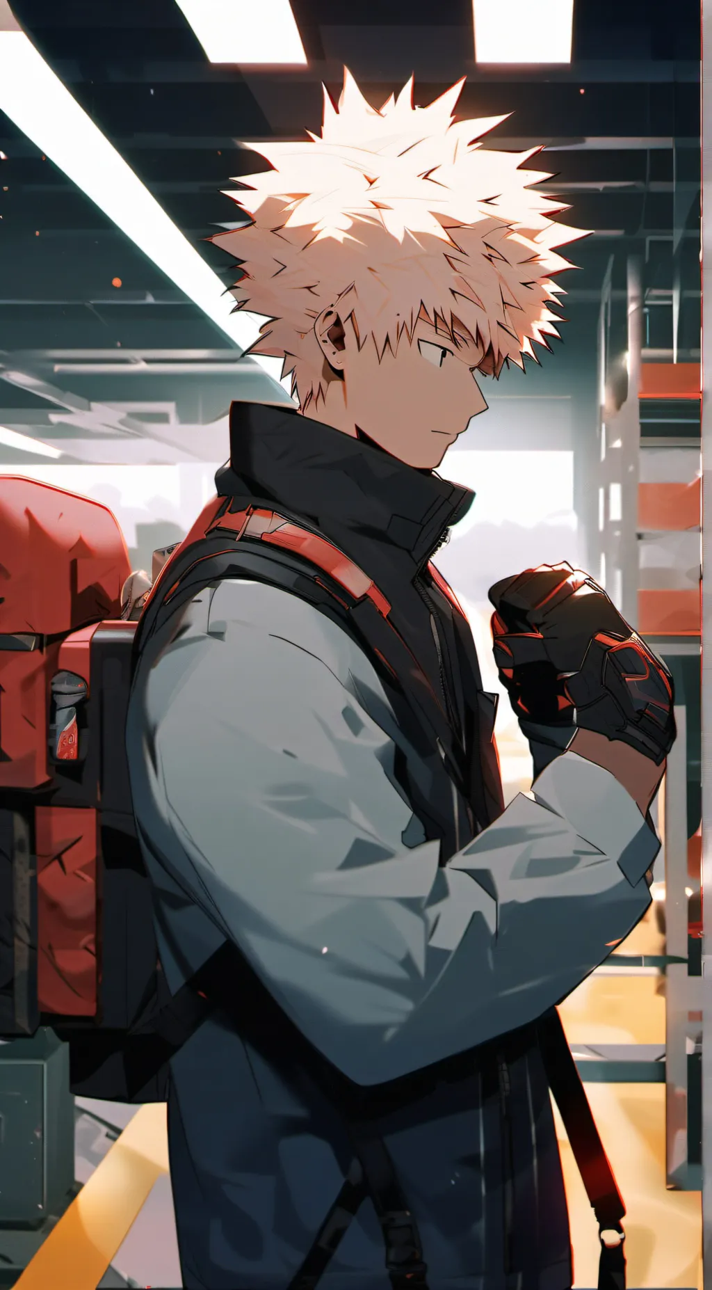 ai character: ~_KATSUKI BAKUGO_~ background