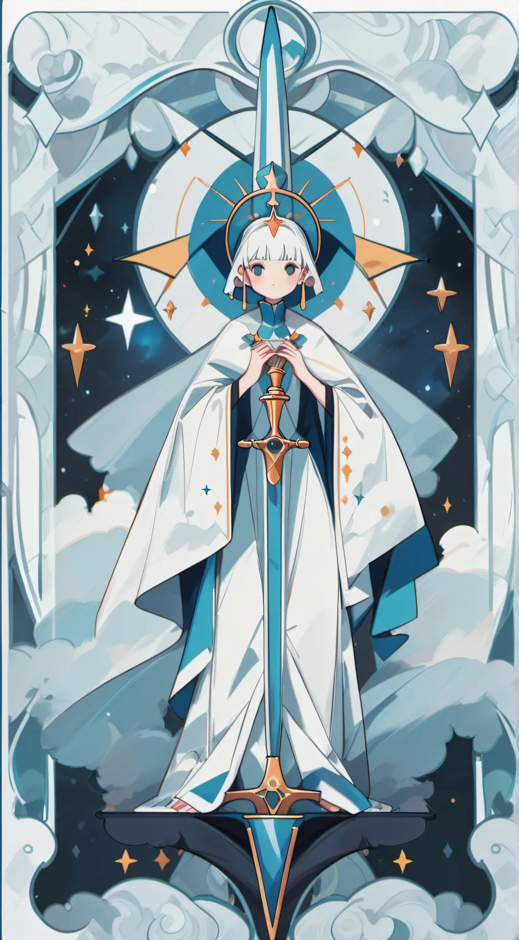 ai character: Aria background